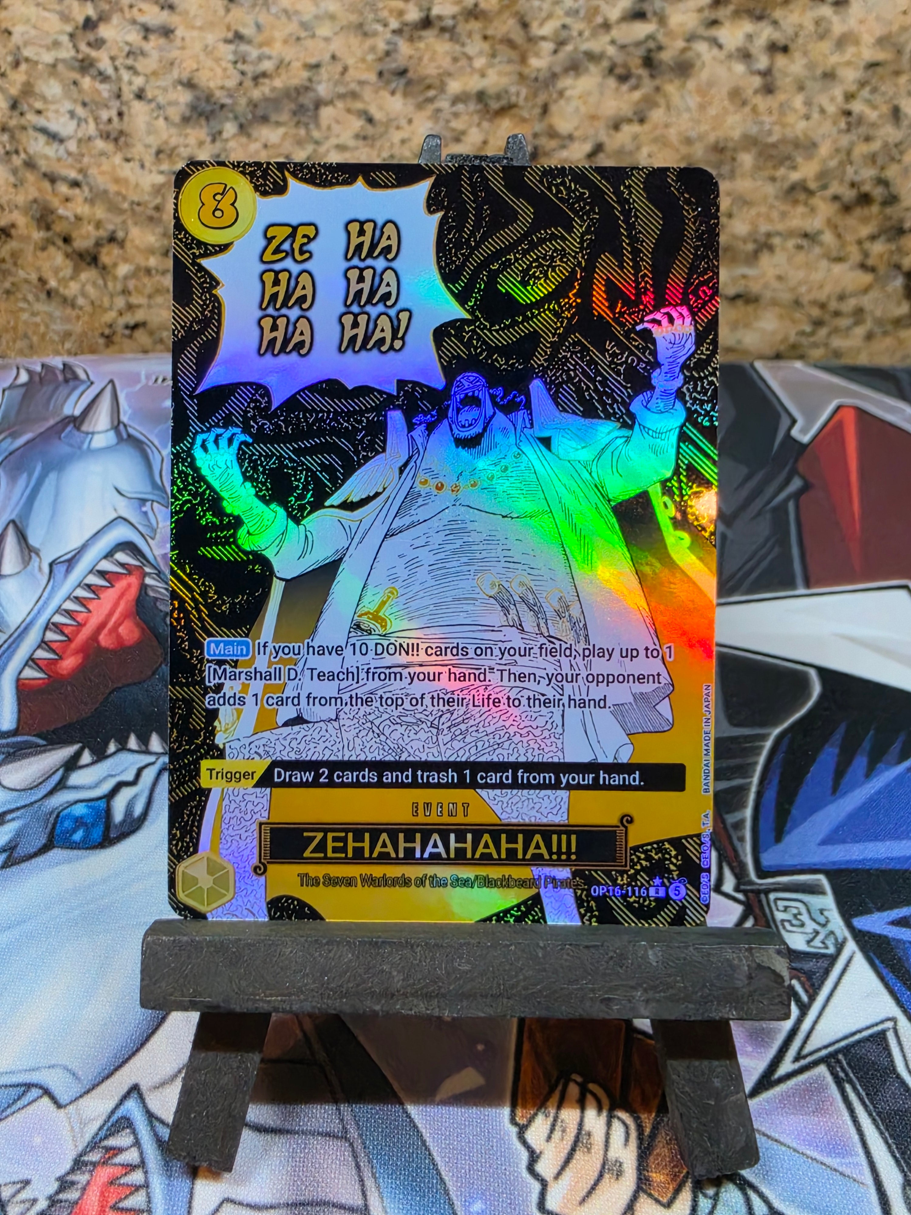 ZEHAHAHAHA!!! Alt art OP16-116
