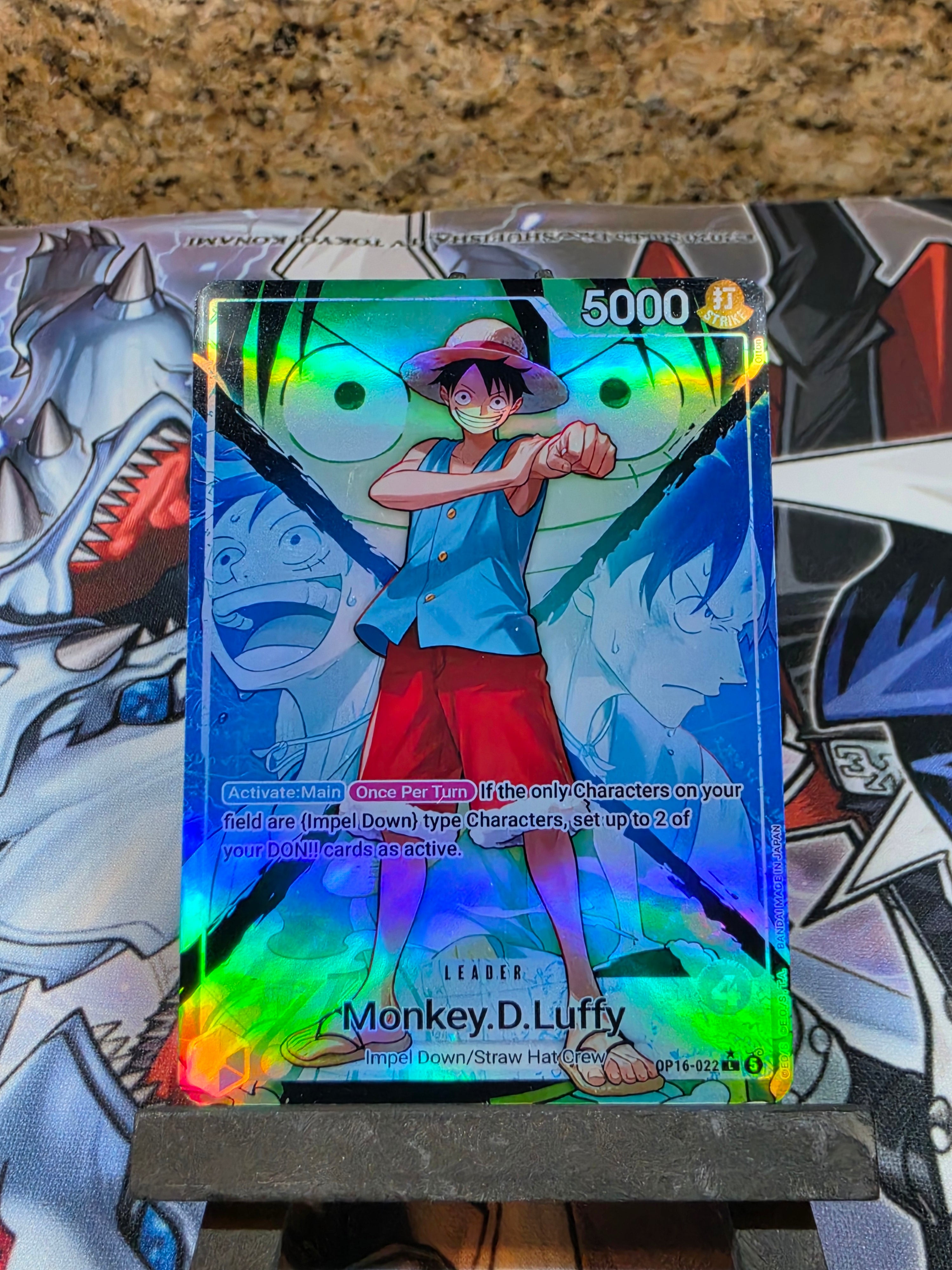 Monkey D Luffy Leader Alt art OP16-022