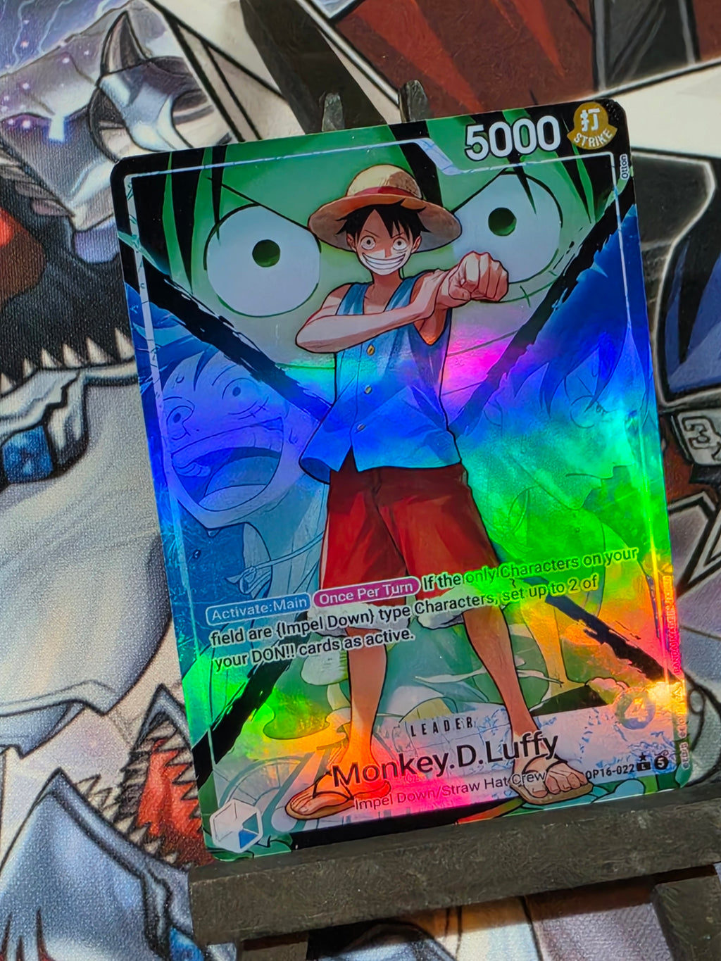 Monkey D Luffy Leader Alt art OP16-022