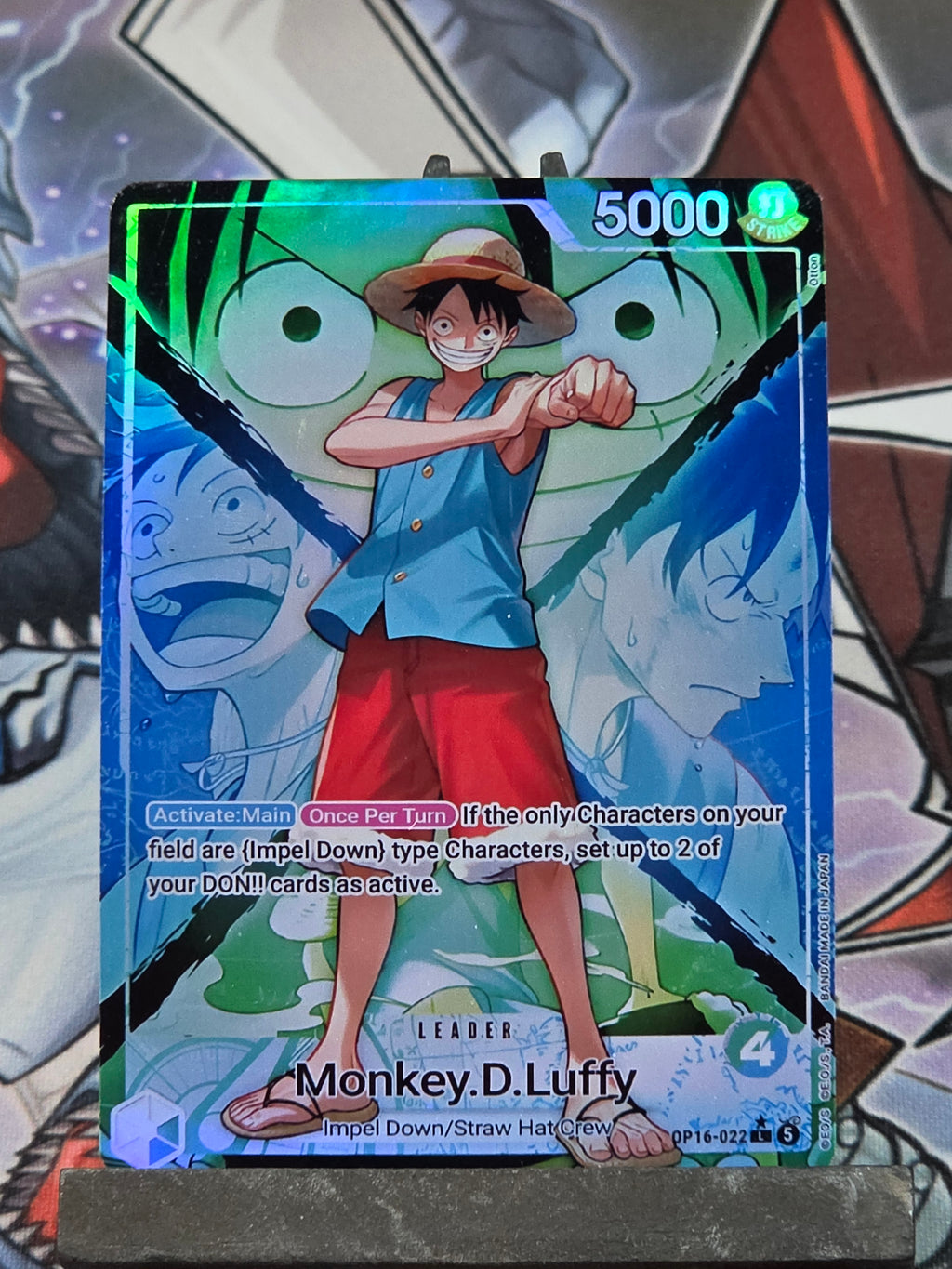 Monkey D Luffy Leader Alt art OP16-022
