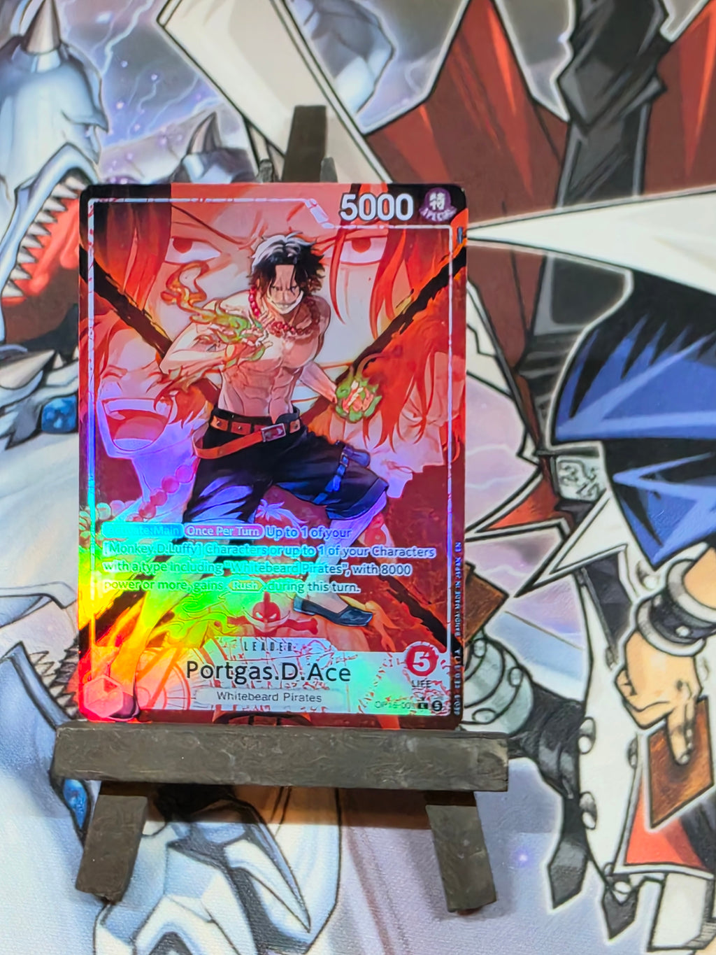 Portgas D Ace Leader Alt art OP16-001
