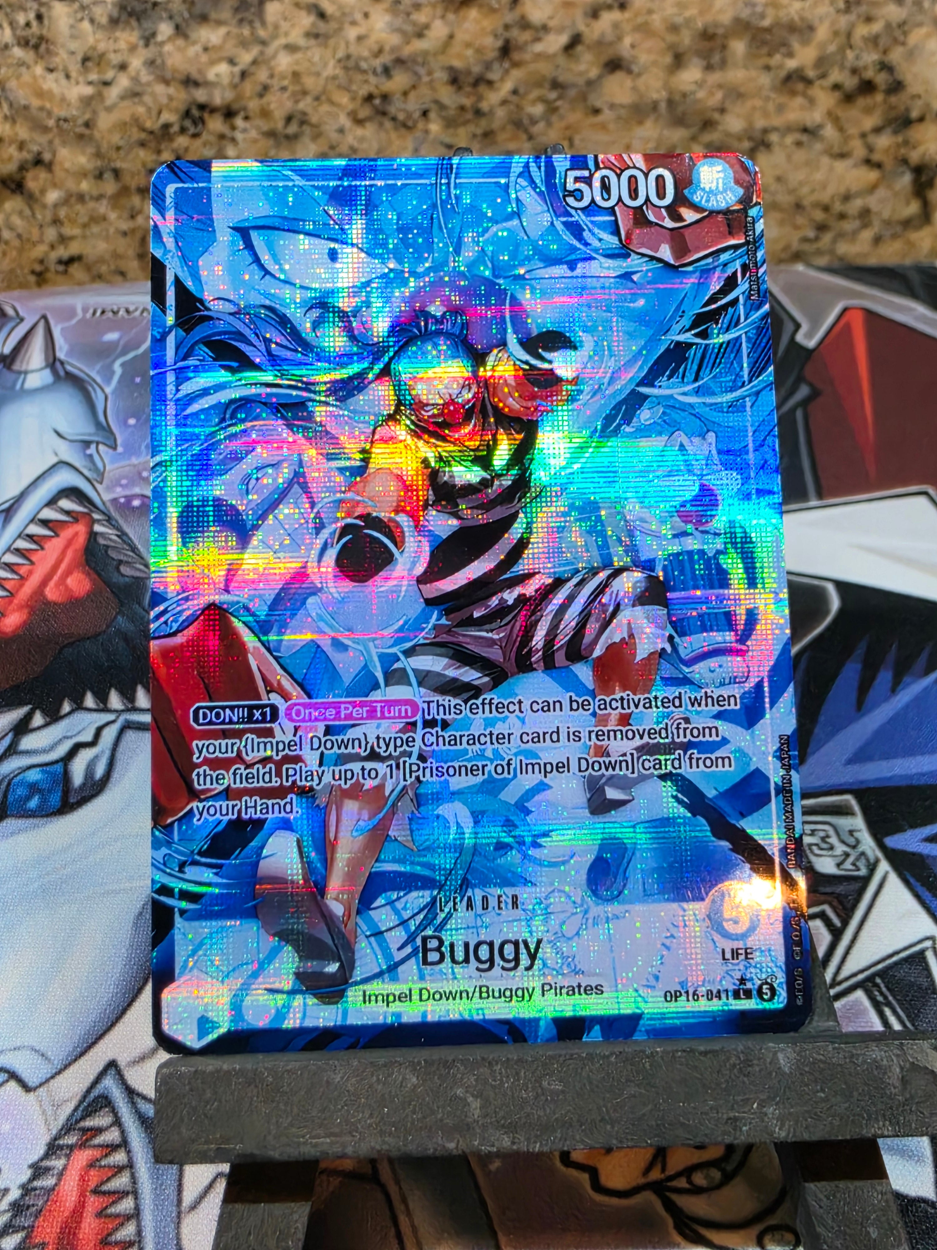 Buggy Leader Alt art OP16-041