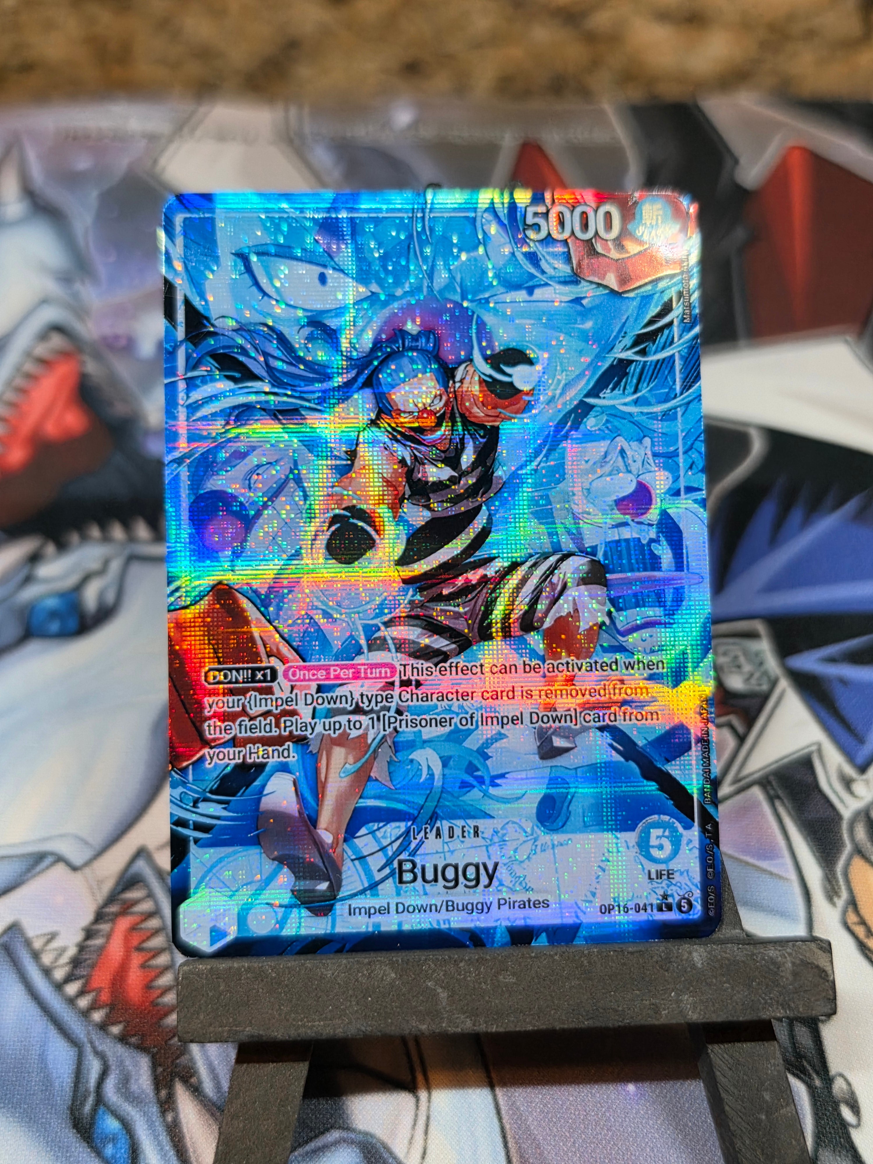 Buggy Leader Alt art OP16-041
