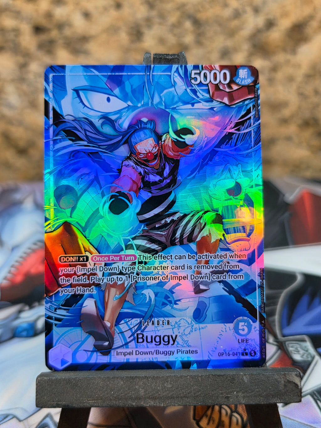 Buggy Leader Alt art OP16-041