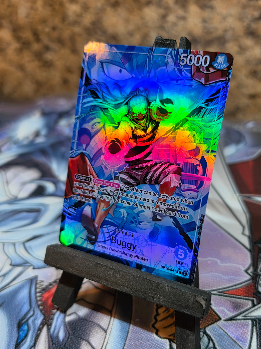 Buggy Leader Alt art OP16-041
