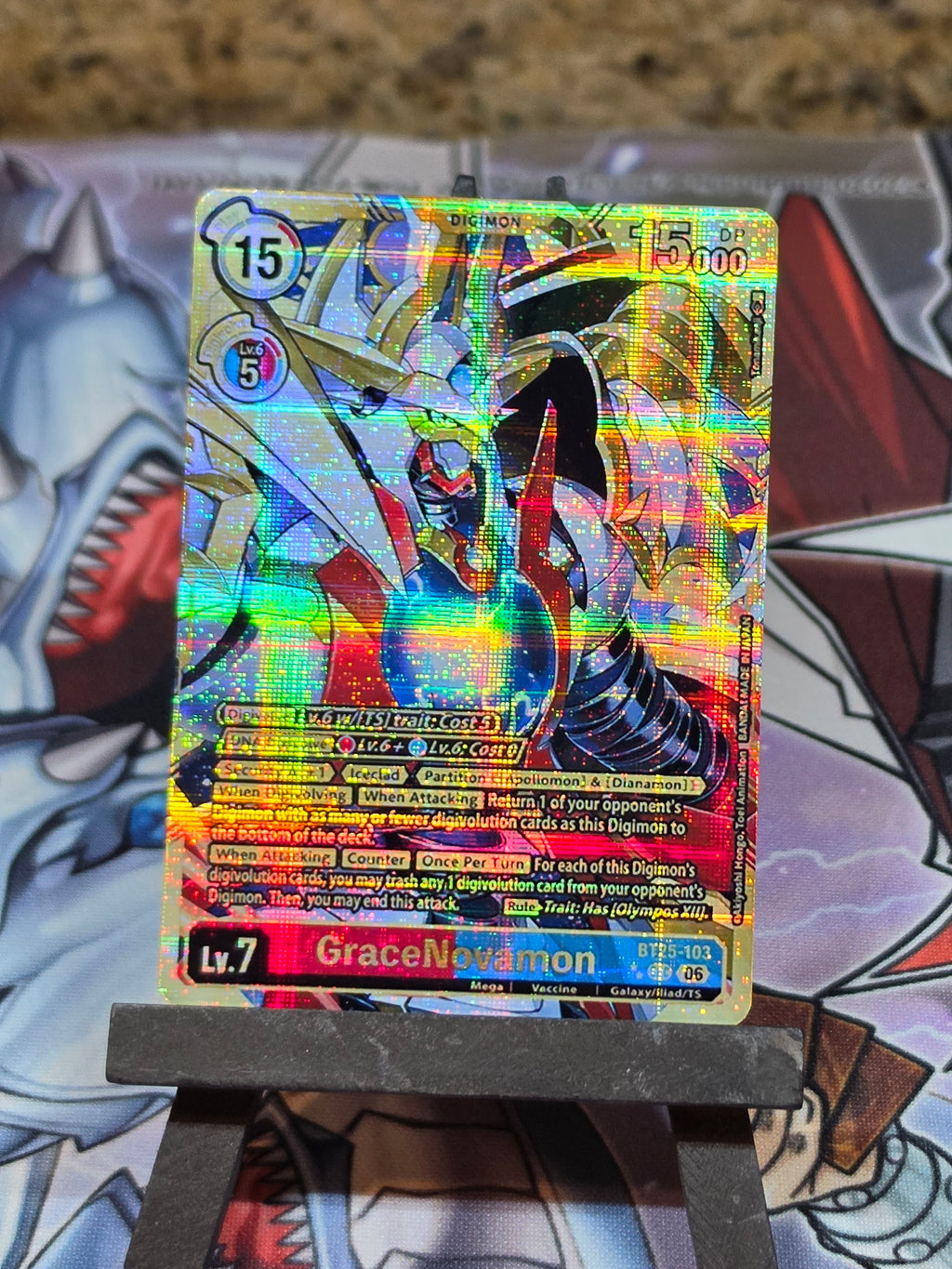 GraceNonvamon 2 star alt art BT25-103 Digimon Proxy