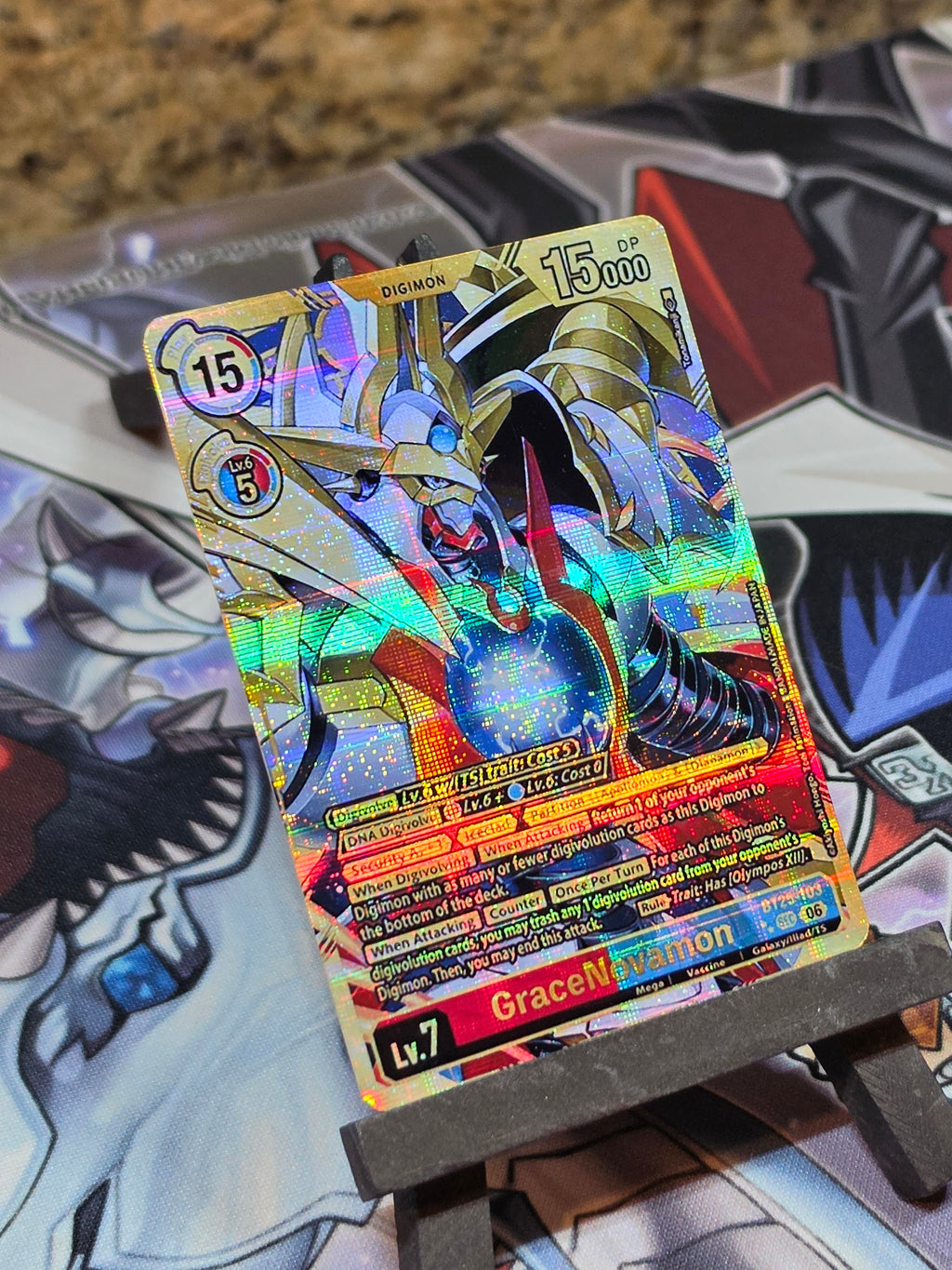 GraceNonvamon 2 star alt art BT25-103 Digimon Proxy
