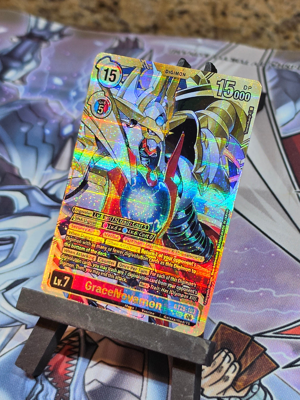 GraceNonvamon 2 star alt art BT25-103 Digimon Proxy