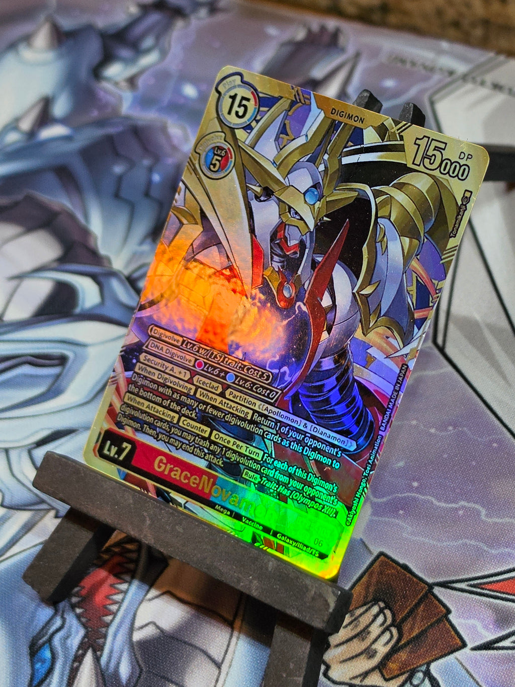 GraceNonvamon 2 star alt art BT25-103 Digimon Proxy
