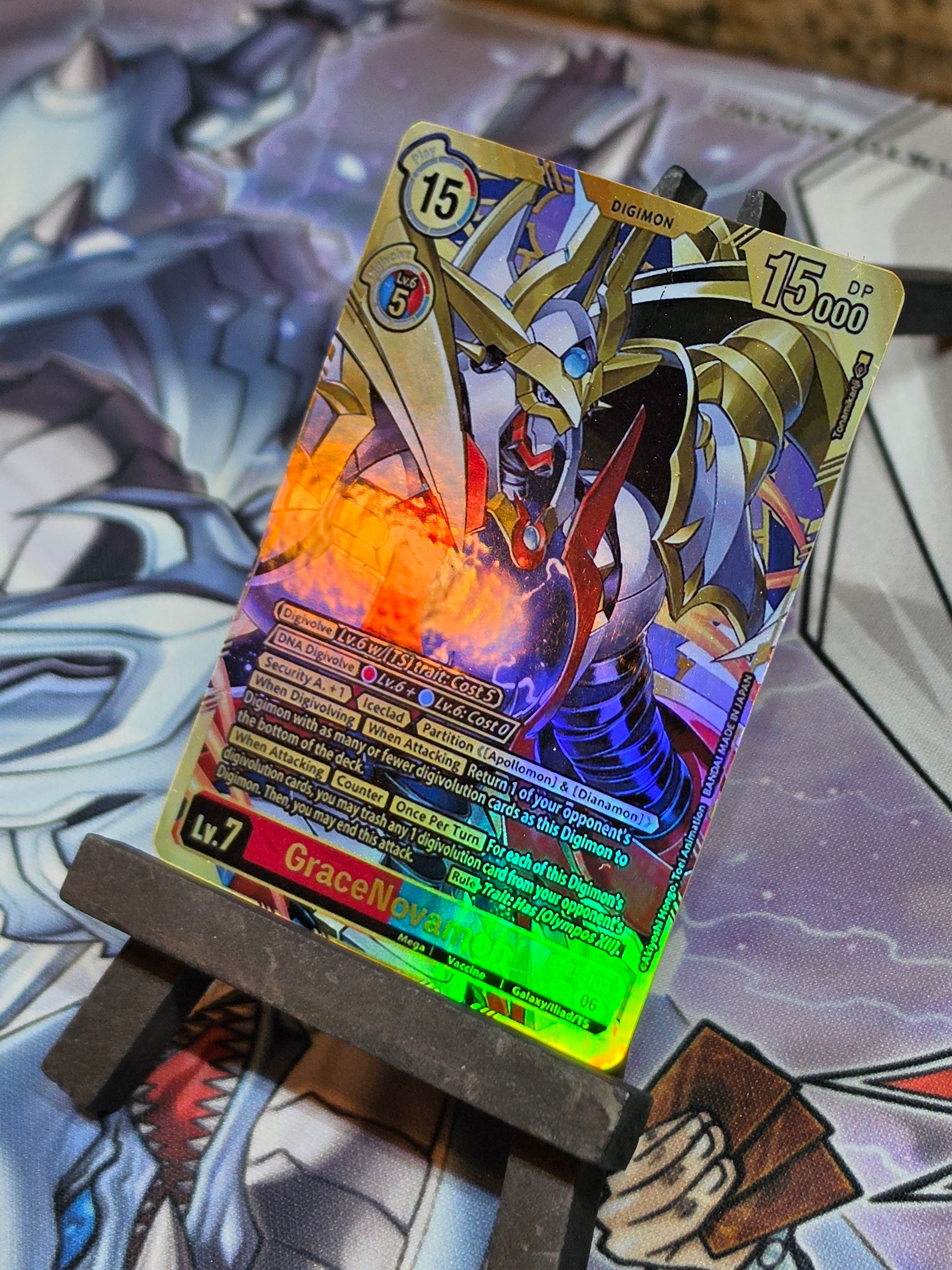 GraceNonvamon 2 star alt art BT25-103 Digimon Proxy