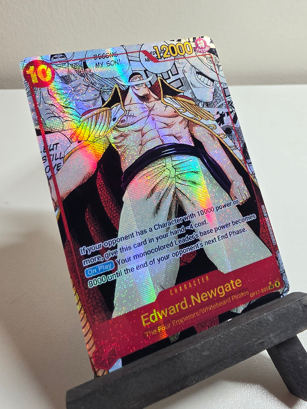 Edward Newgate Manga alt art OP17-005 One Piece Proxy