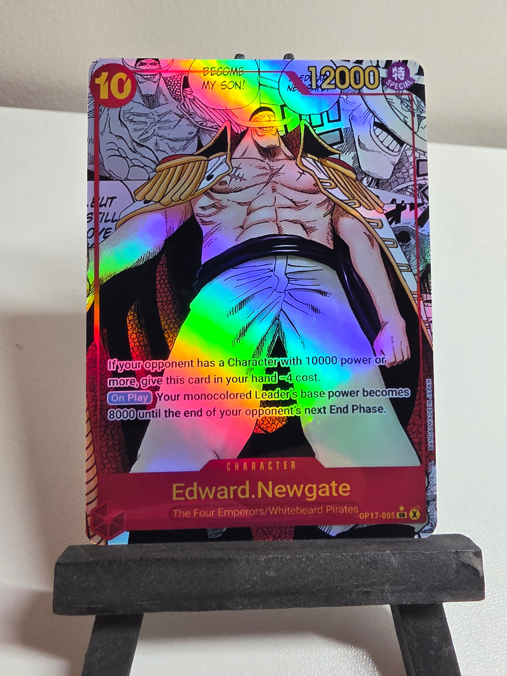 Edward Newgate Manga alt art OP17-005 One Piece Proxy