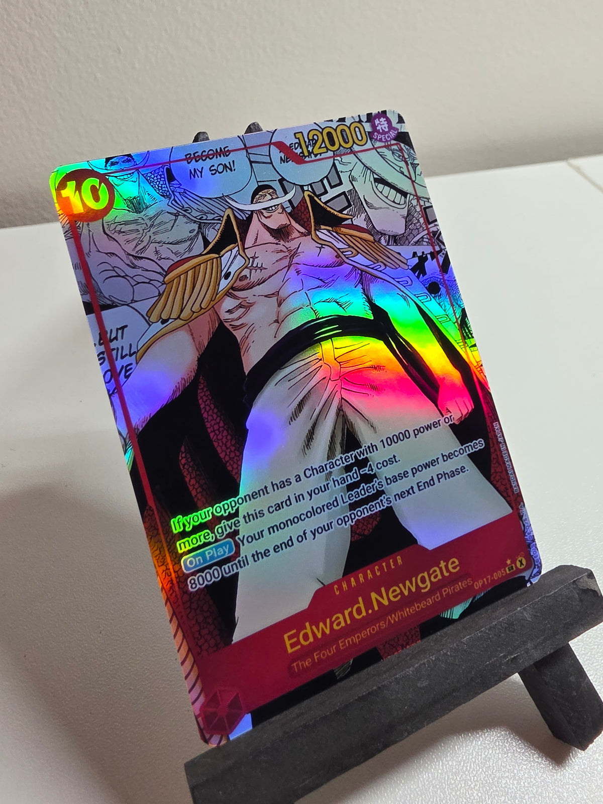 Edward Newgate Manga alt art OP17-005 One Piece Proxy