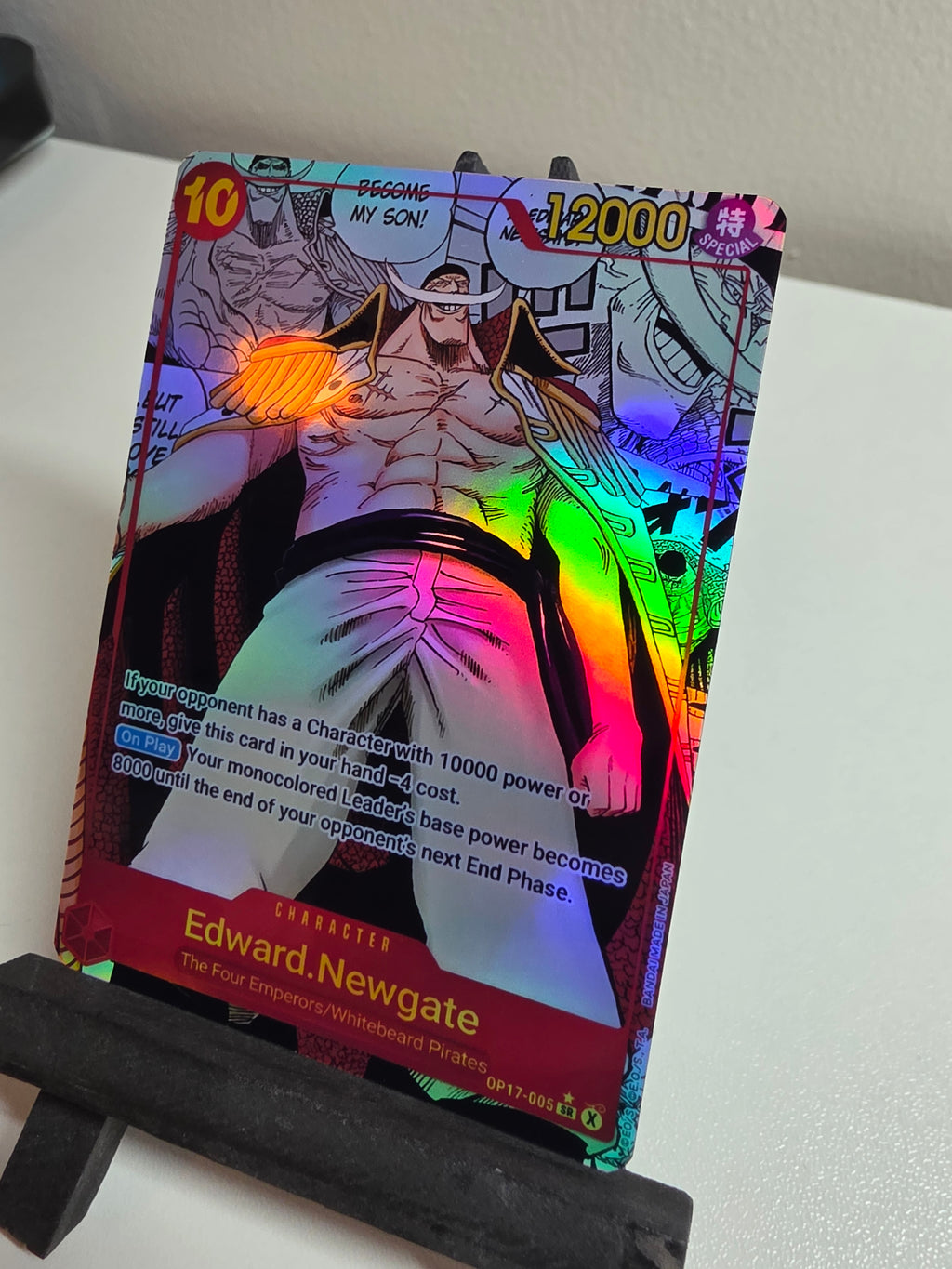 Edward Newgate Manga alt art OP17-005 One Piece Proxy