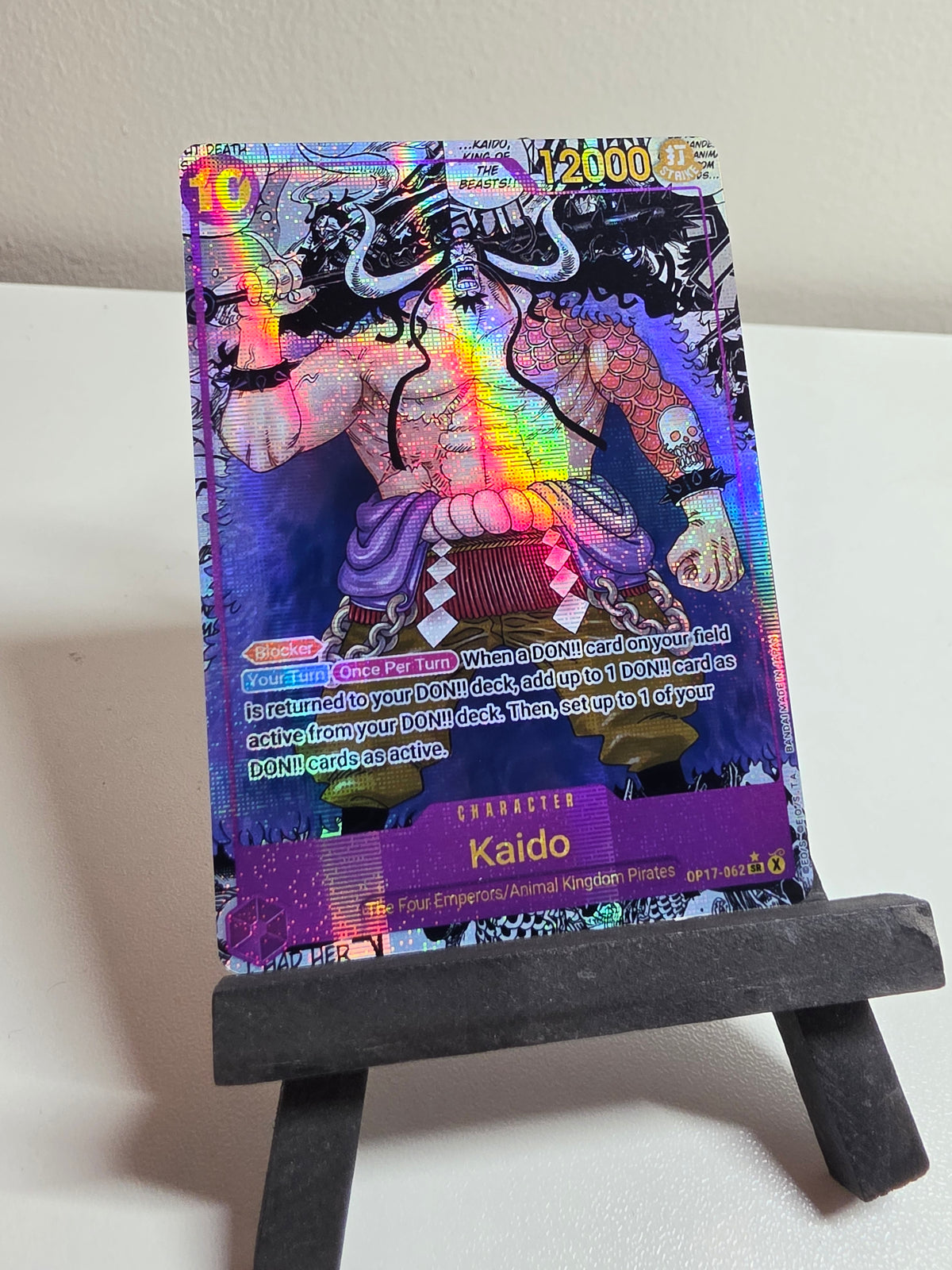 Kaido Manga alt art OP17-062 One Piece Proxy