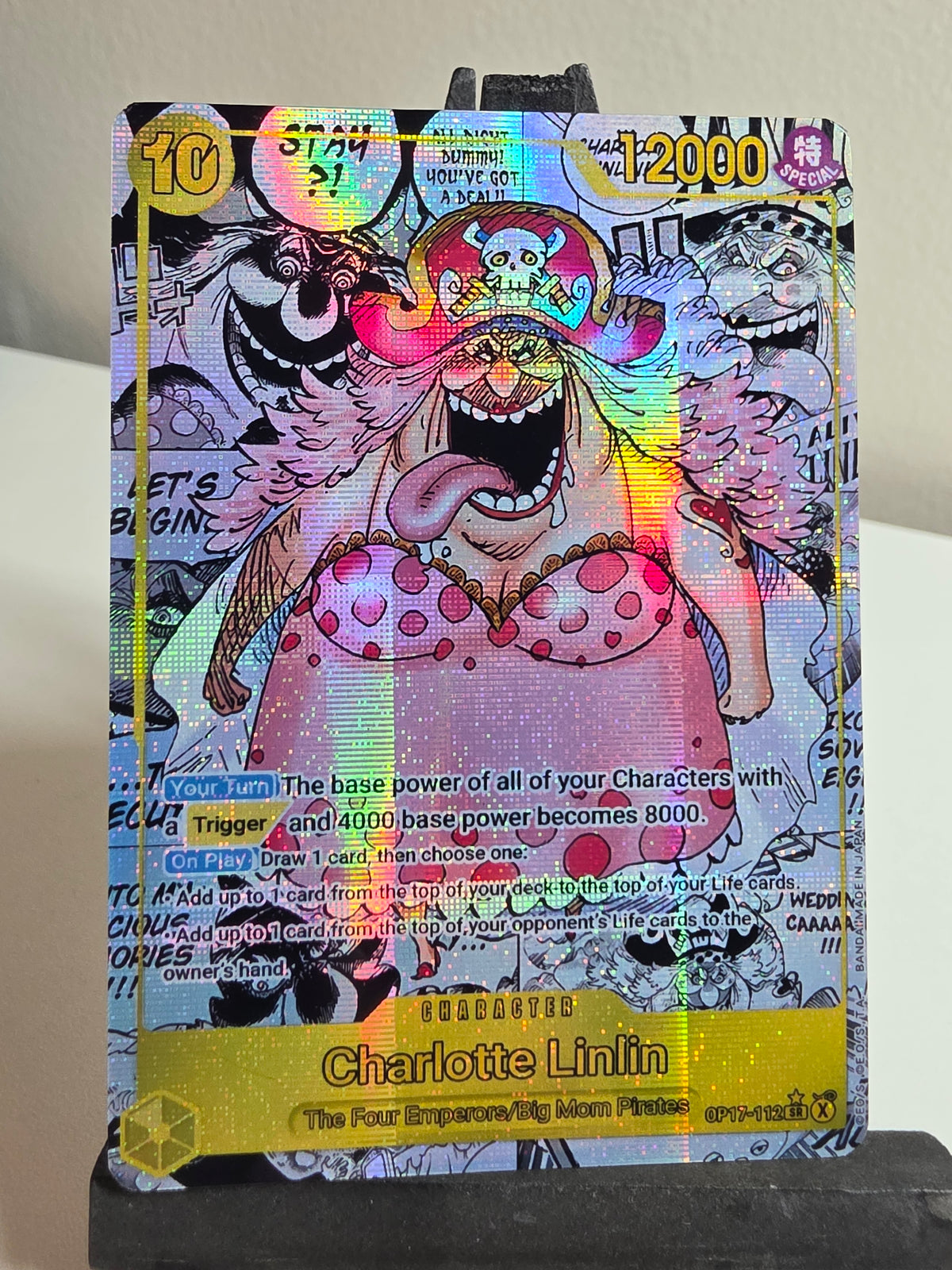 Charlotte Linlin Manga alt art OP17-112 One Piece Proxy