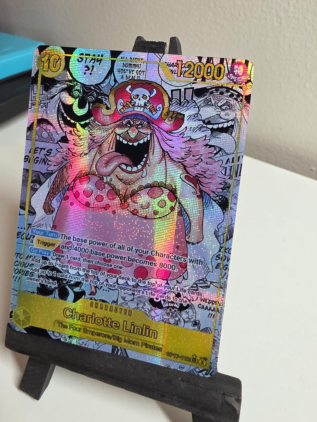 Charlotte Linlin Manga alt art OP17-112 One Piece Proxy