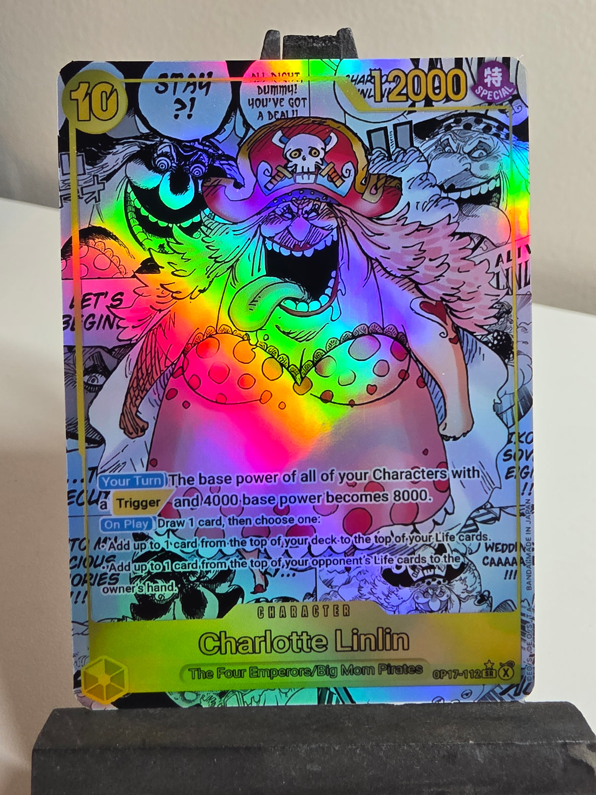 Charlotte Linlin Manga alt art OP17-112 One Piece Proxy