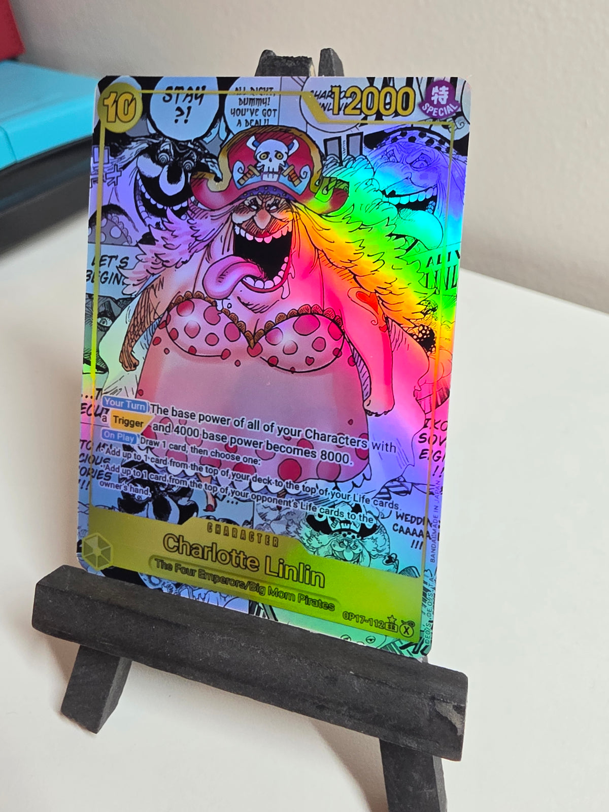 Charlotte Linlin Manga alt art OP17-112 One Piece Proxy