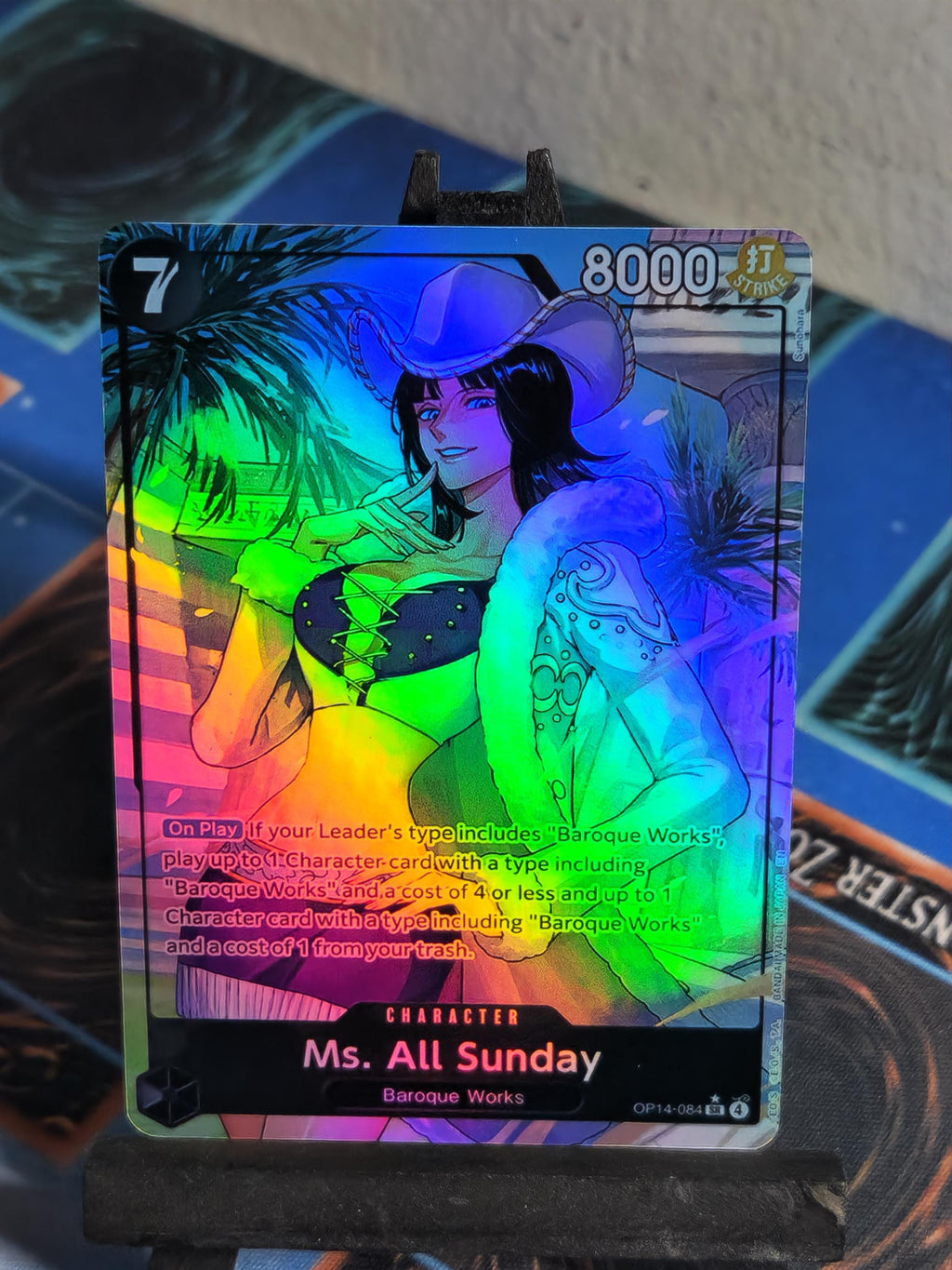 Ms. All Sunday alt art op14-084 One Piece proxy