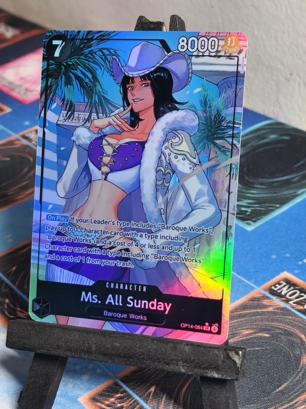 Ms. All Sunday alt art op14-084 One Piece proxy