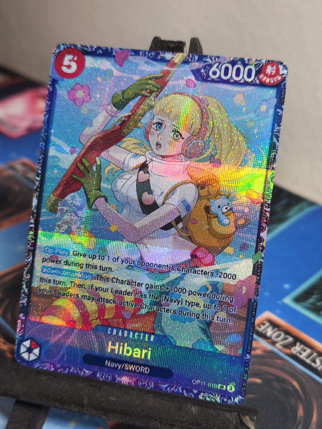 Hibari Alt Art OP11-010 One Piece Proxy