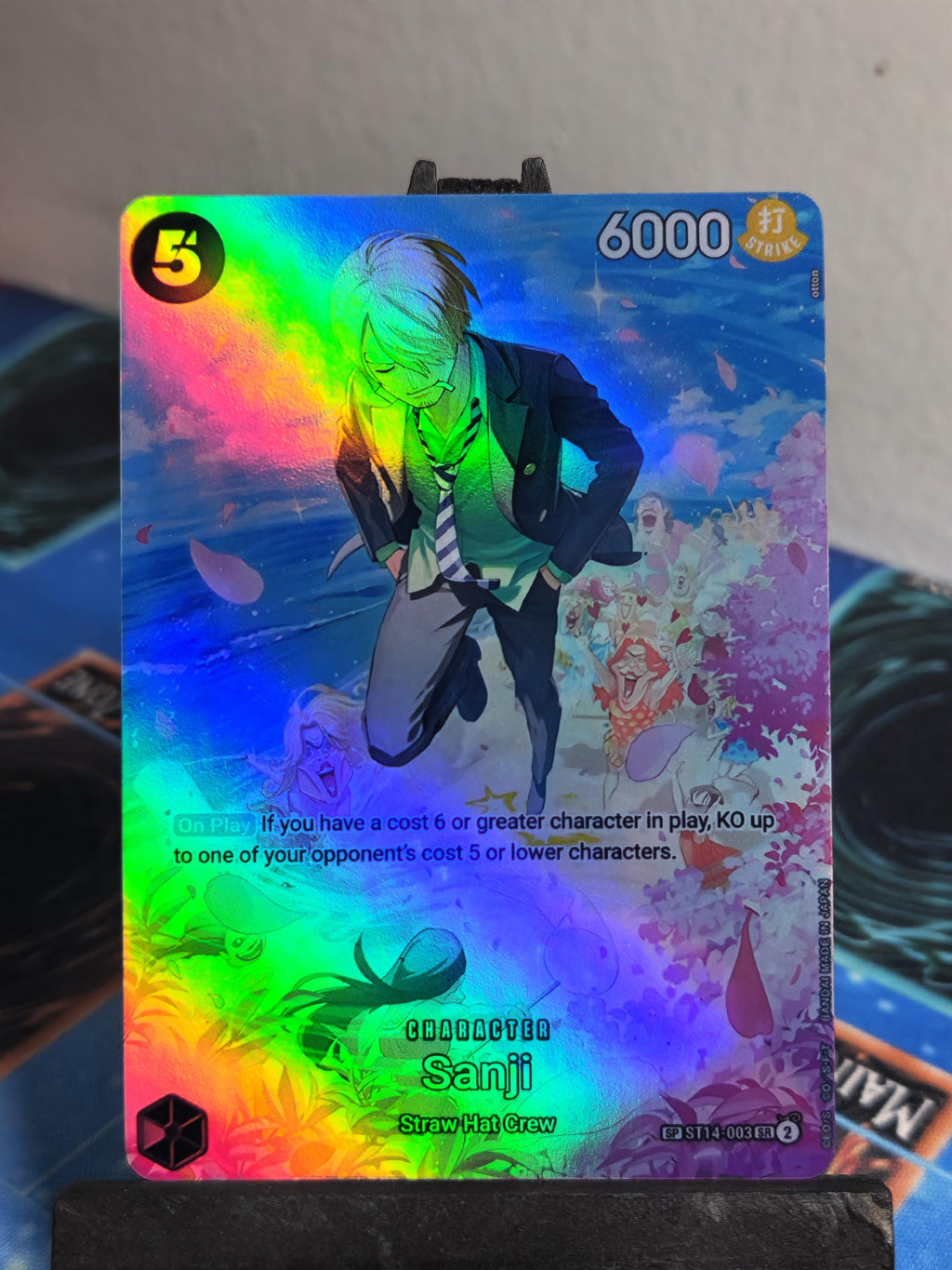 Sanji SP alt art st14-003 One Piece Proxy Card