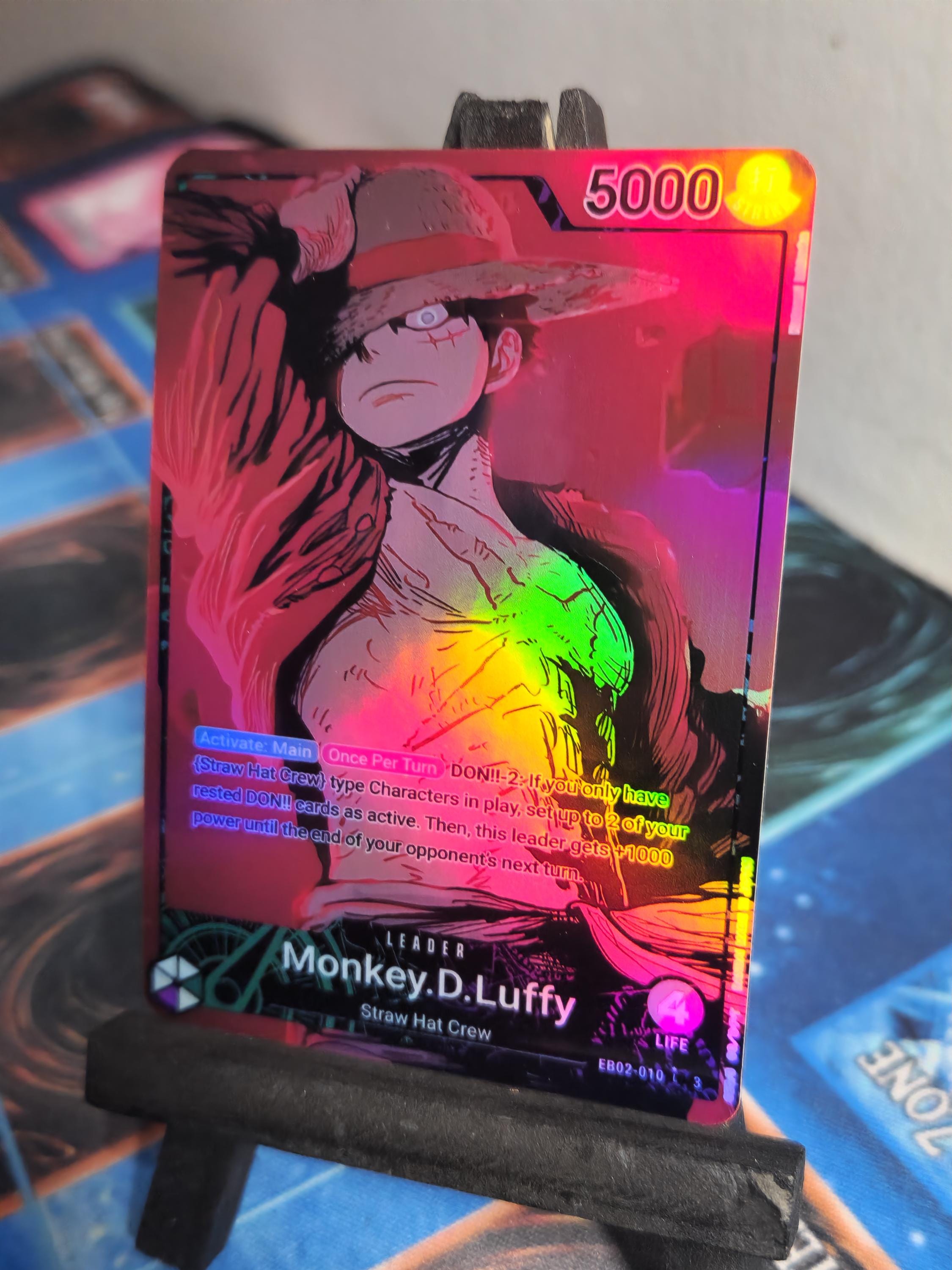 Monkey D Luffy Leader EB02-010 One Piece Proxy