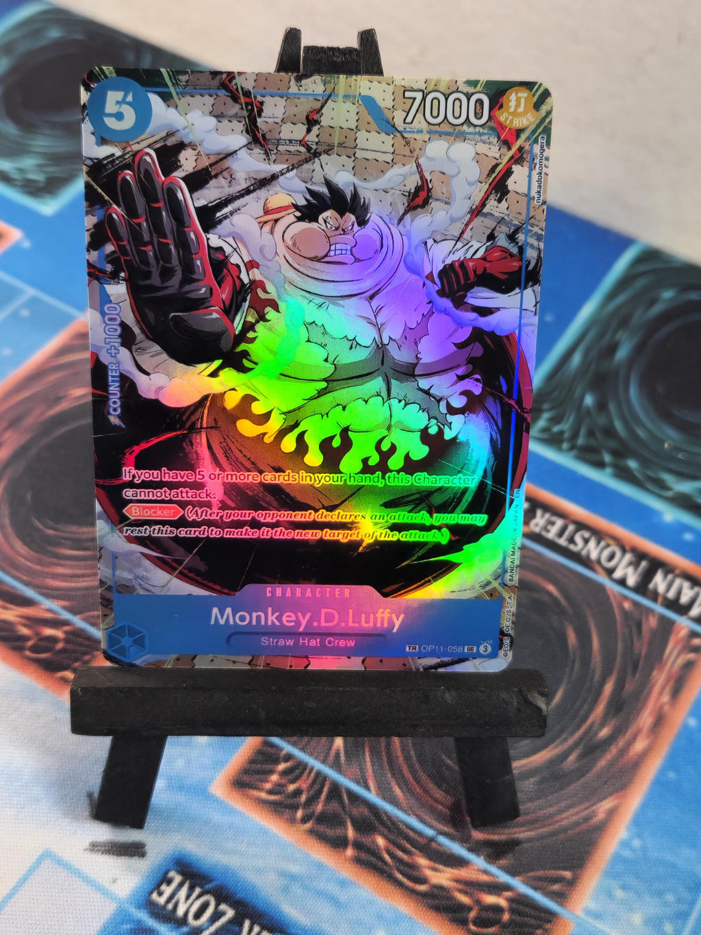 Monkey D Luffy Treasure Rare OP11-058 One Piece Proxy