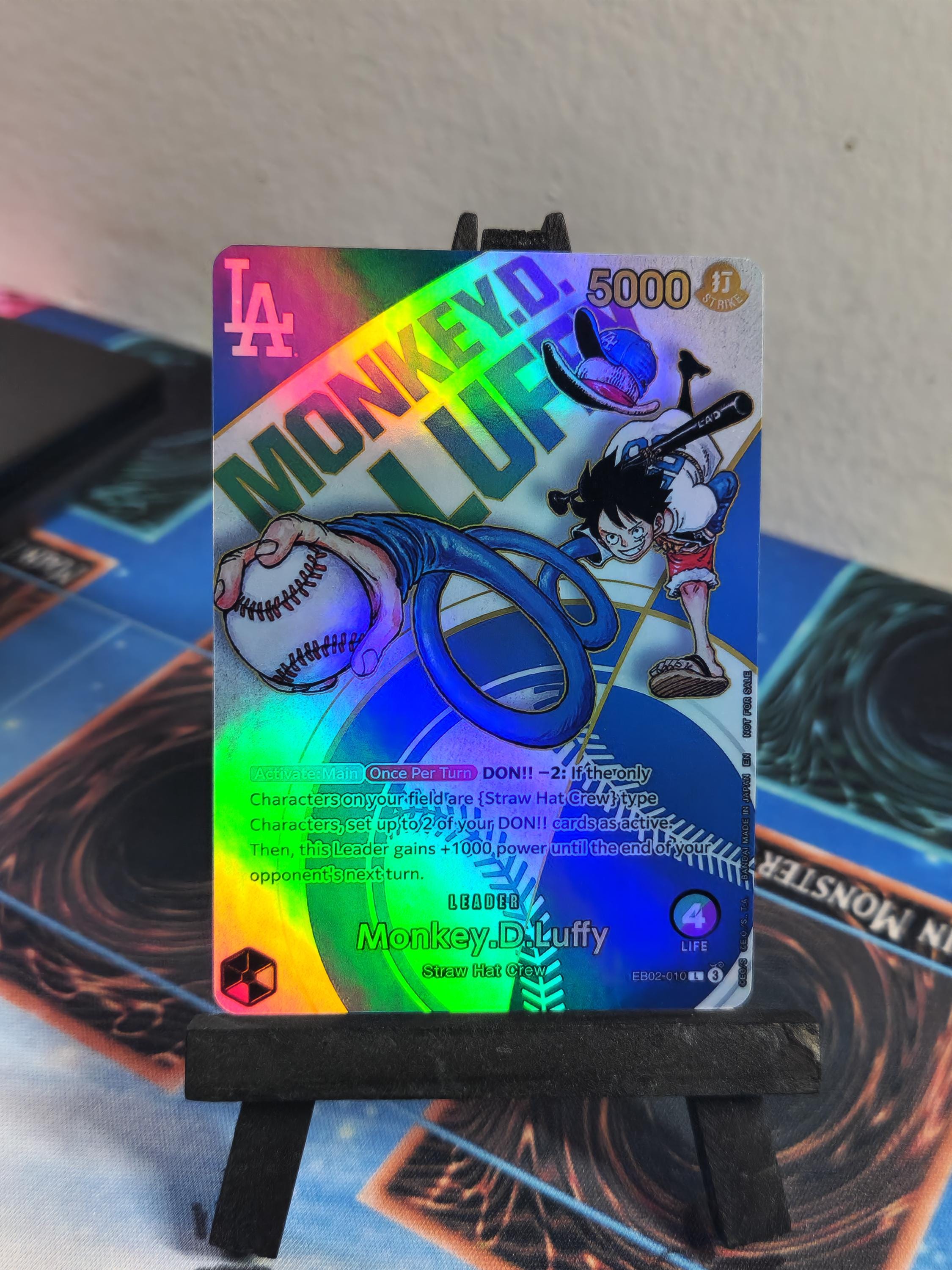 Monkey D Luffy Leader Dodgers EB02-010 One Piece Proxy