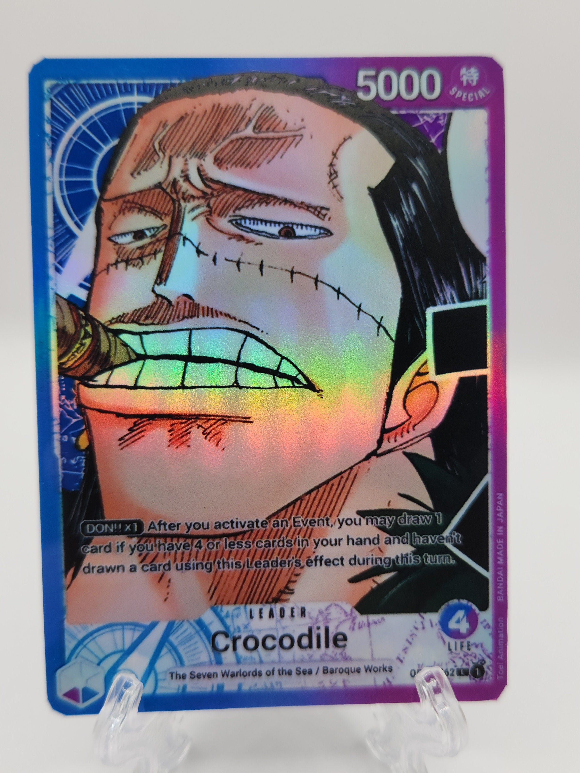 Crocodile Leader op01-062 One Piece Proxy