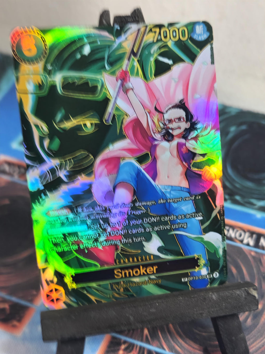 Smoker SP alt art  OP10-030 One Piece Proxy op13