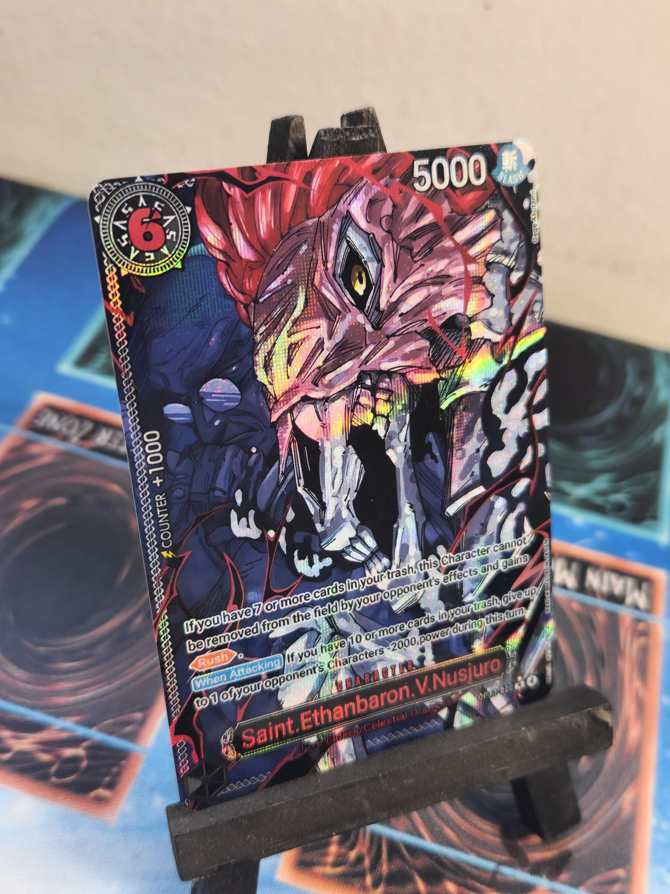 Saint Ethanbaron V Nusjuro alt art op13-080 One Piece proxy