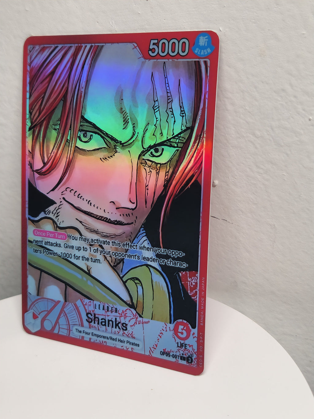 Shanks Leader  op09-001 One Piece Proxy