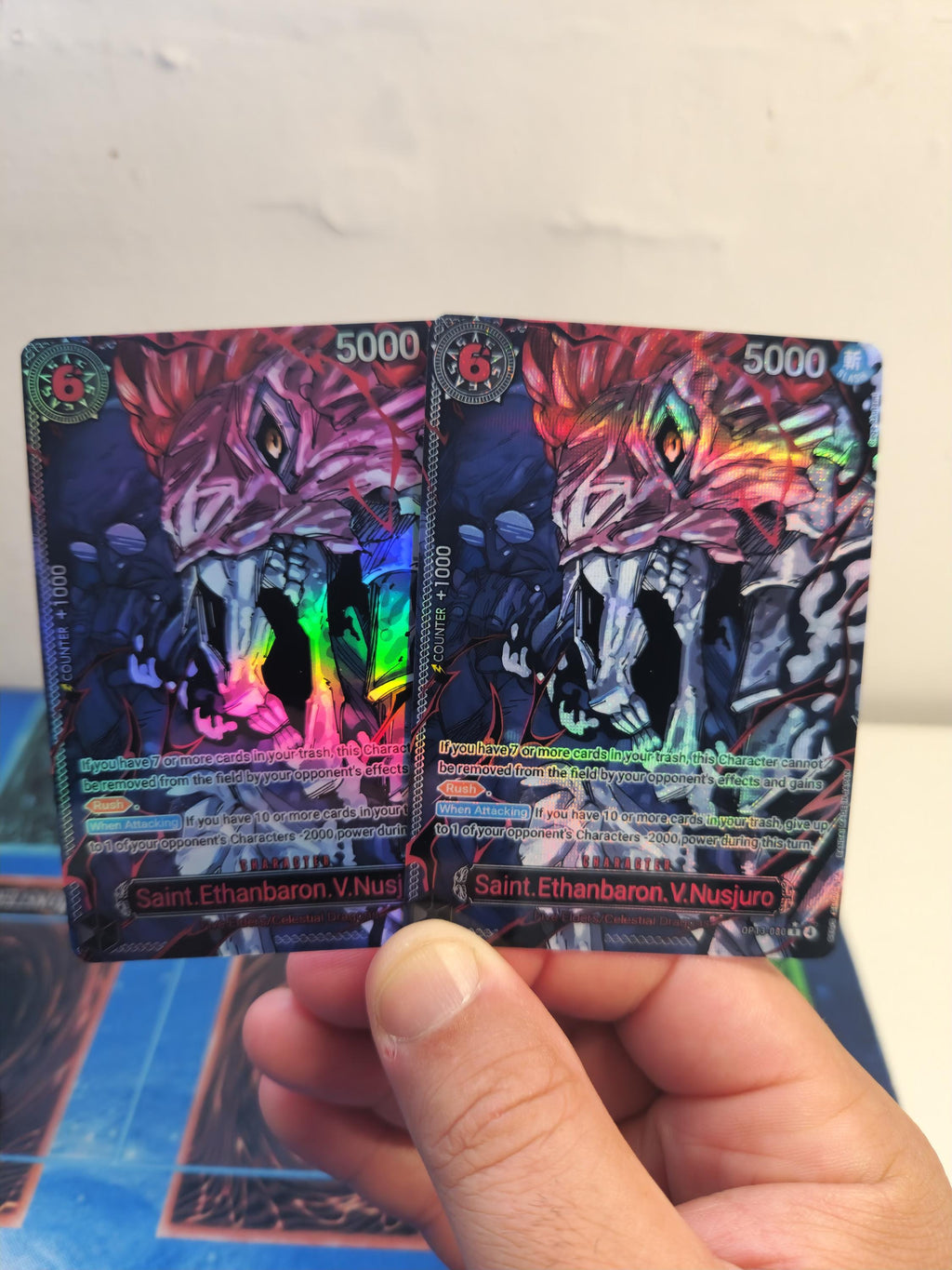 Saint Ethanbaron V Nusjuro alt art op13-080 One Piece proxy
