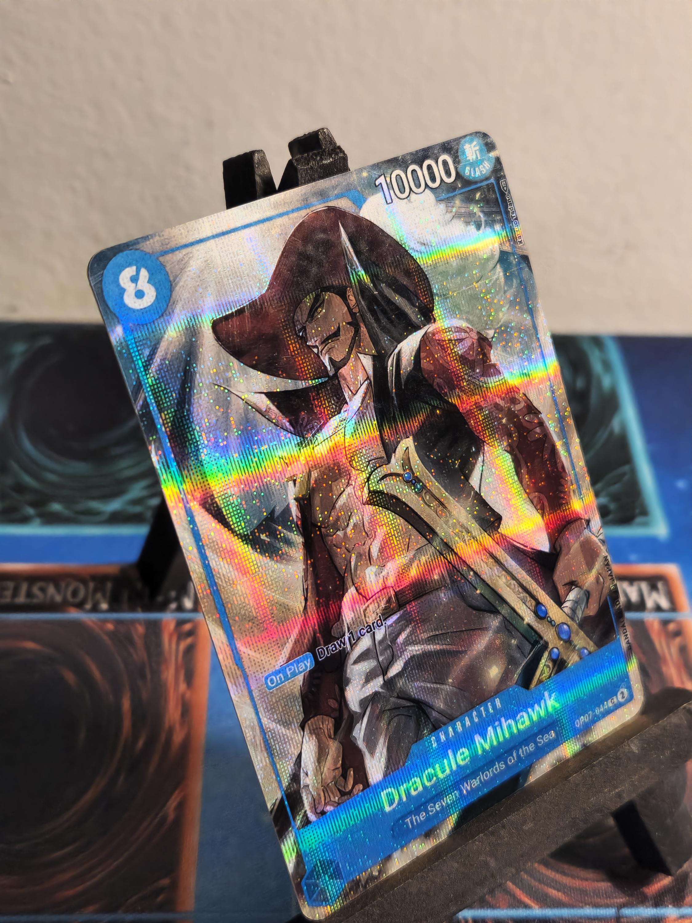 Dracule Mihawk 2nd Anniversary alt art op07-044 One Piece proxy