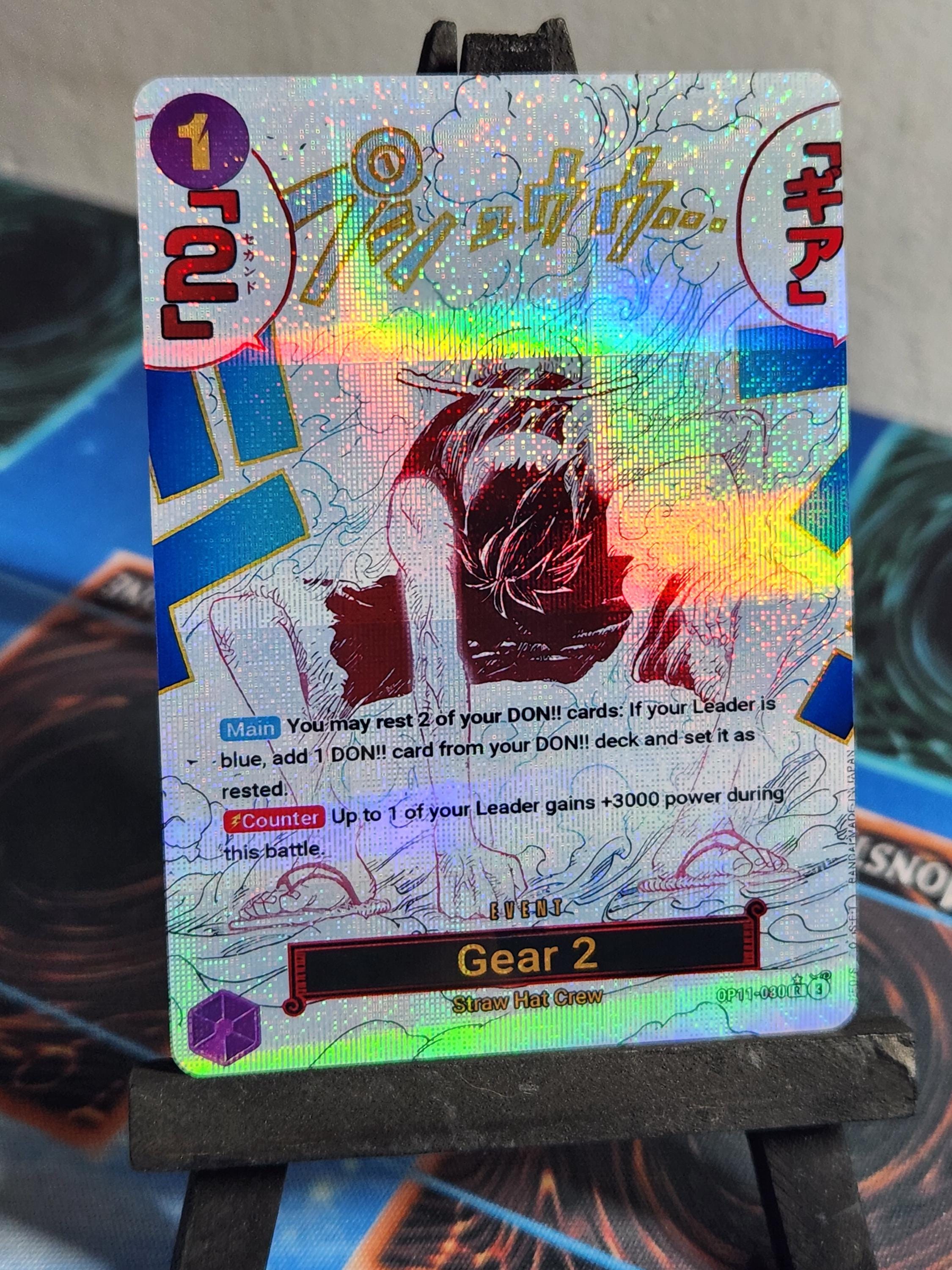 Gear 2 alt art OP11-080 One Piece Proxy