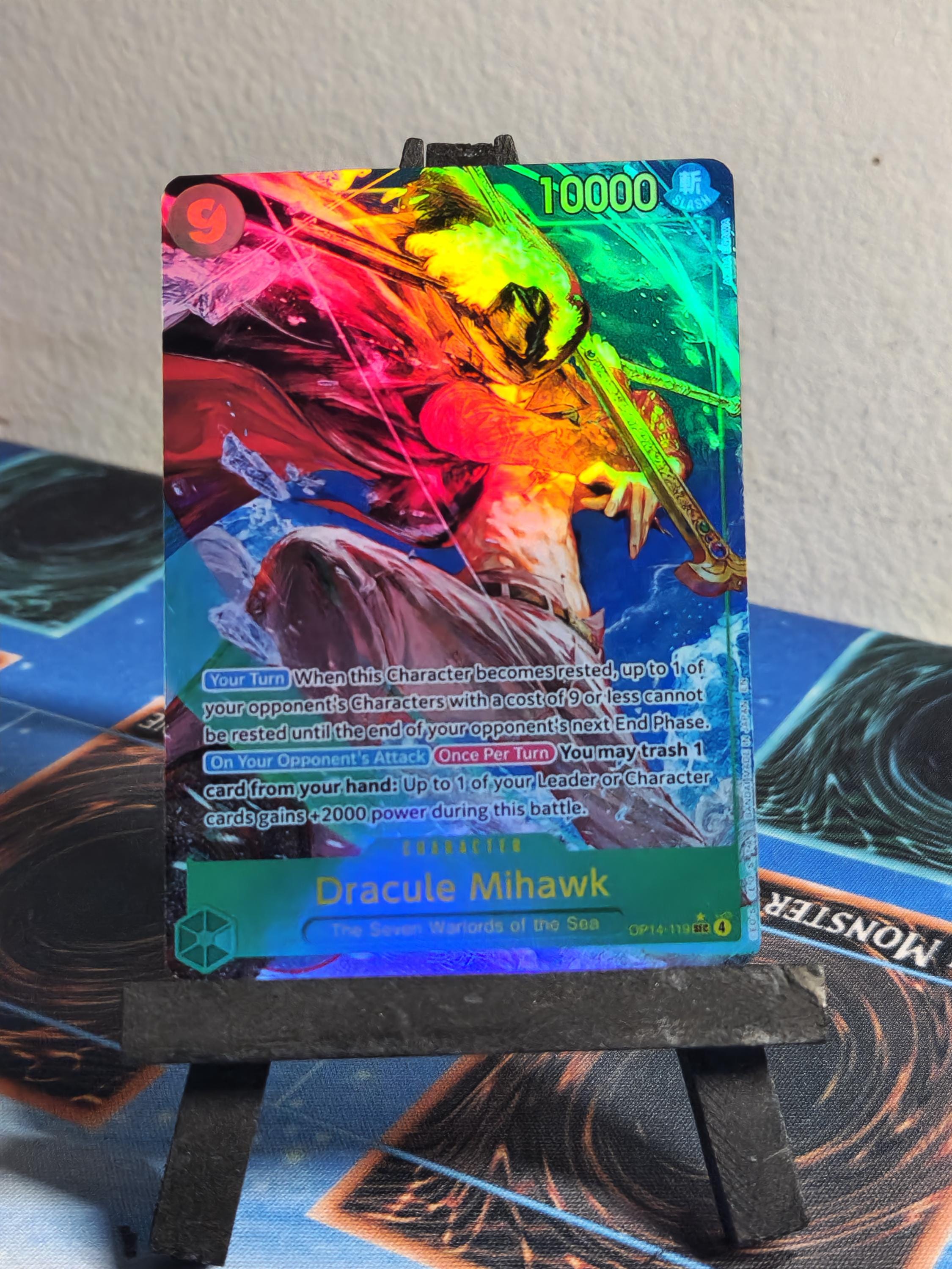 Dracule Mihawk alt art op14-119 One Piece proxy