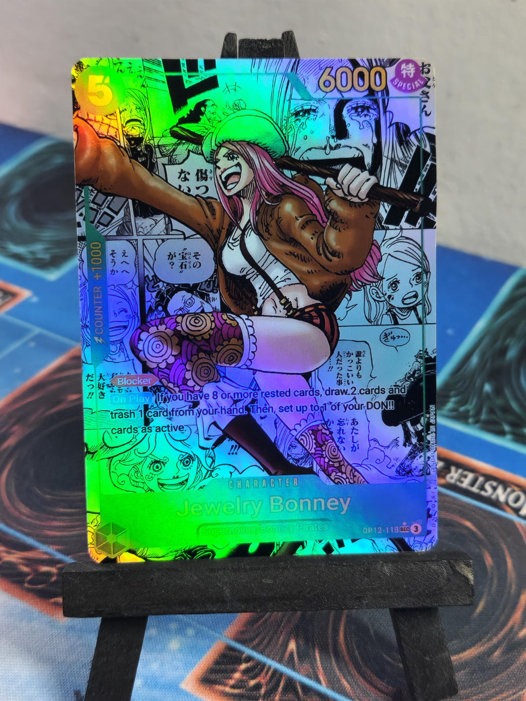 Jewelry Bonney manga alt art op12-119 One Piece Proxy