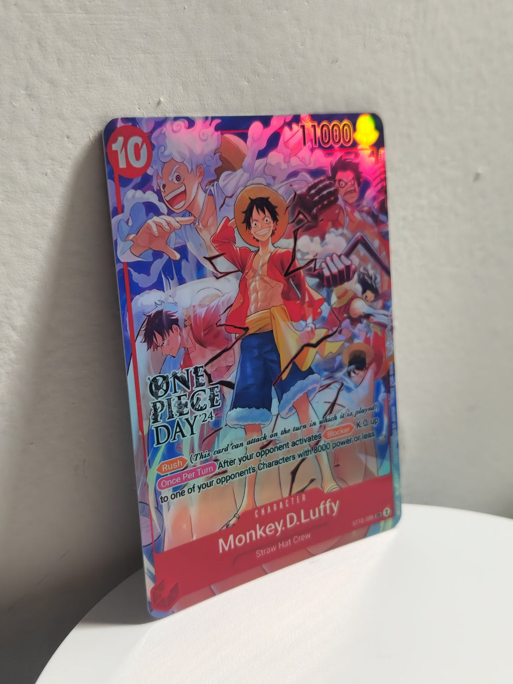 Monkey D Luffy Promo St10-006 One Piece Proxy Card