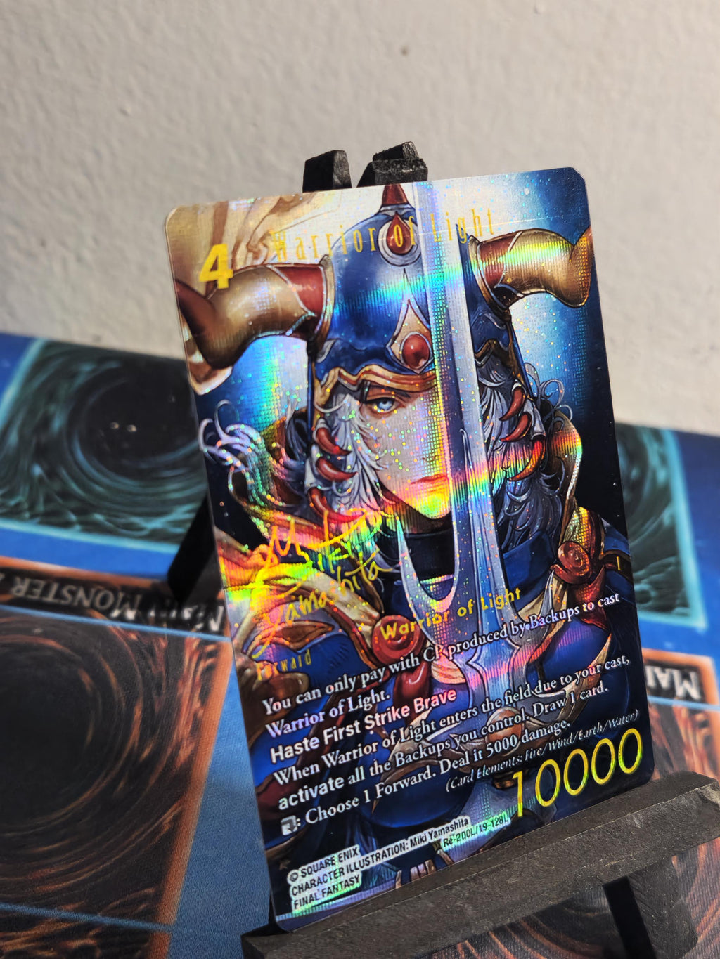 Warrior of Light signature alt art RE-200L/19-128L Final Fantasy proxy