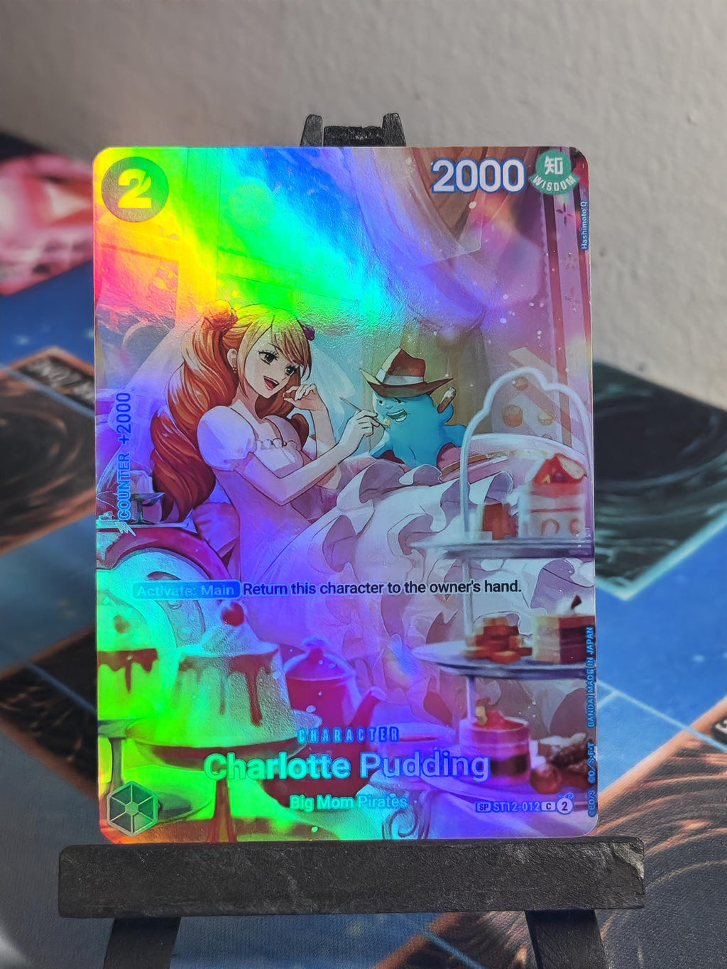 Charlotte Pudding SP alt art st12-012 One Piece Proxy Card