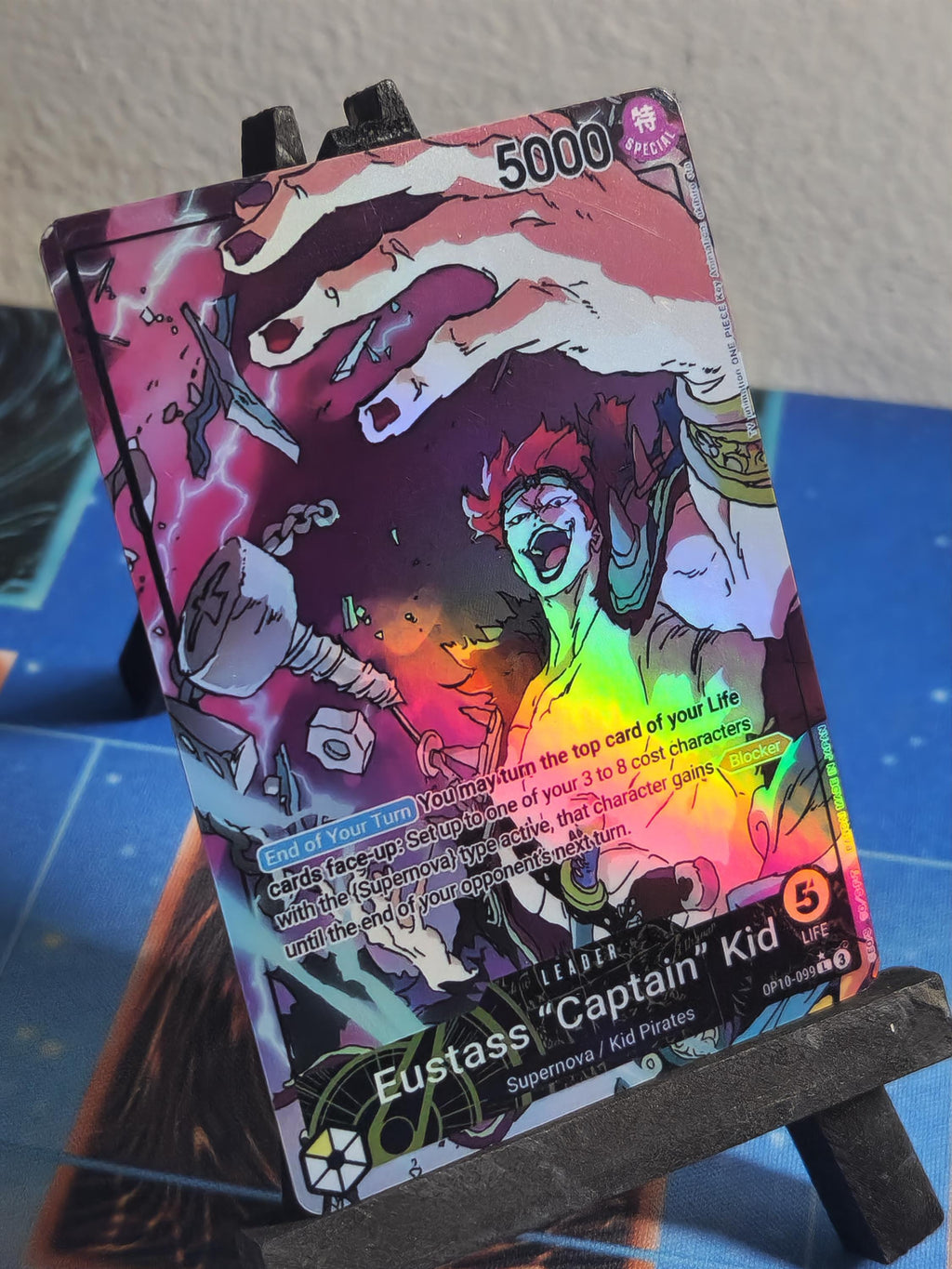Eustass "Captain" Kid Leader alt art OP10-099 One Piece Proxy