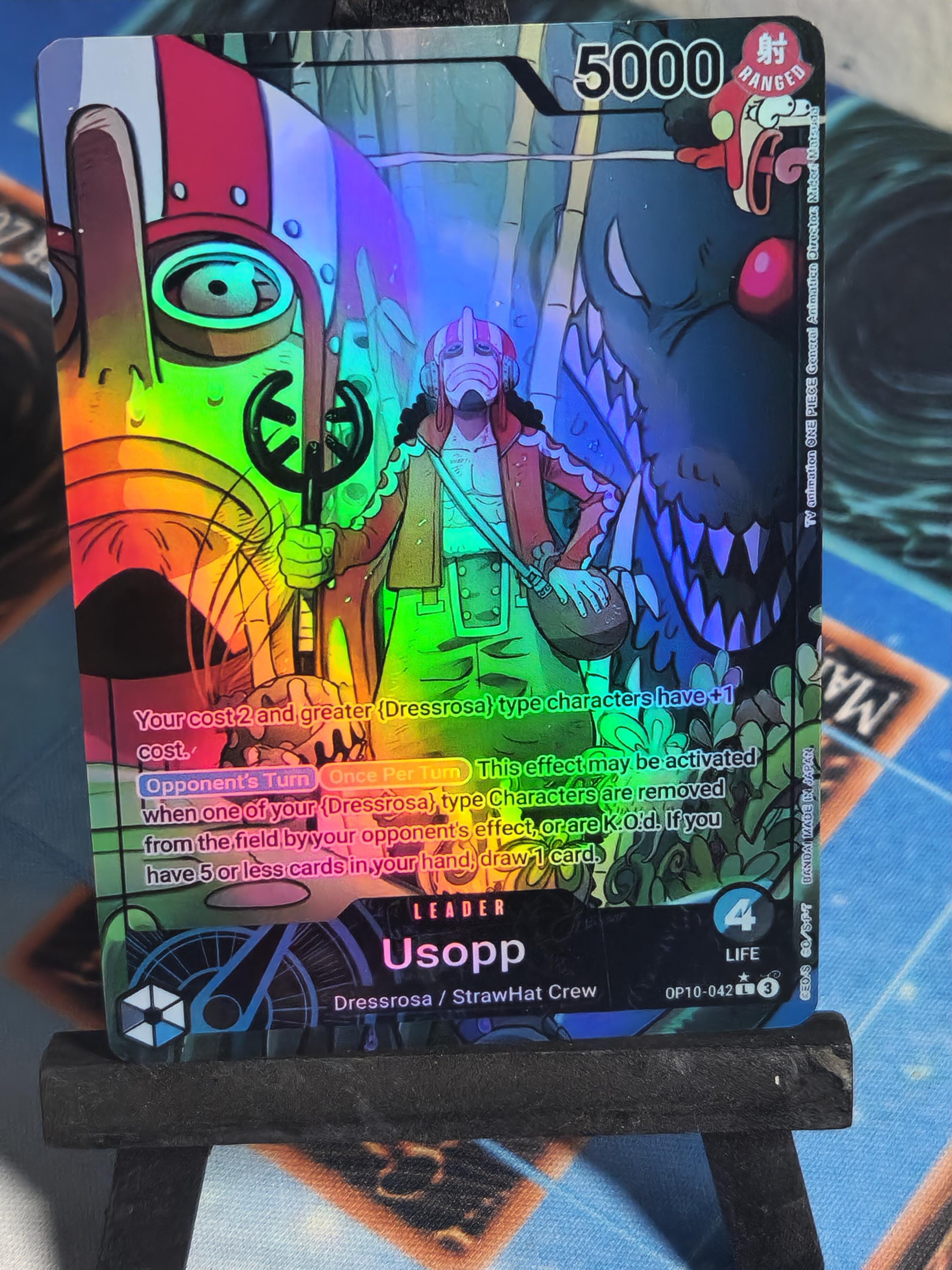 Usopp Leader alt art OP10-042 One Piece Proxy