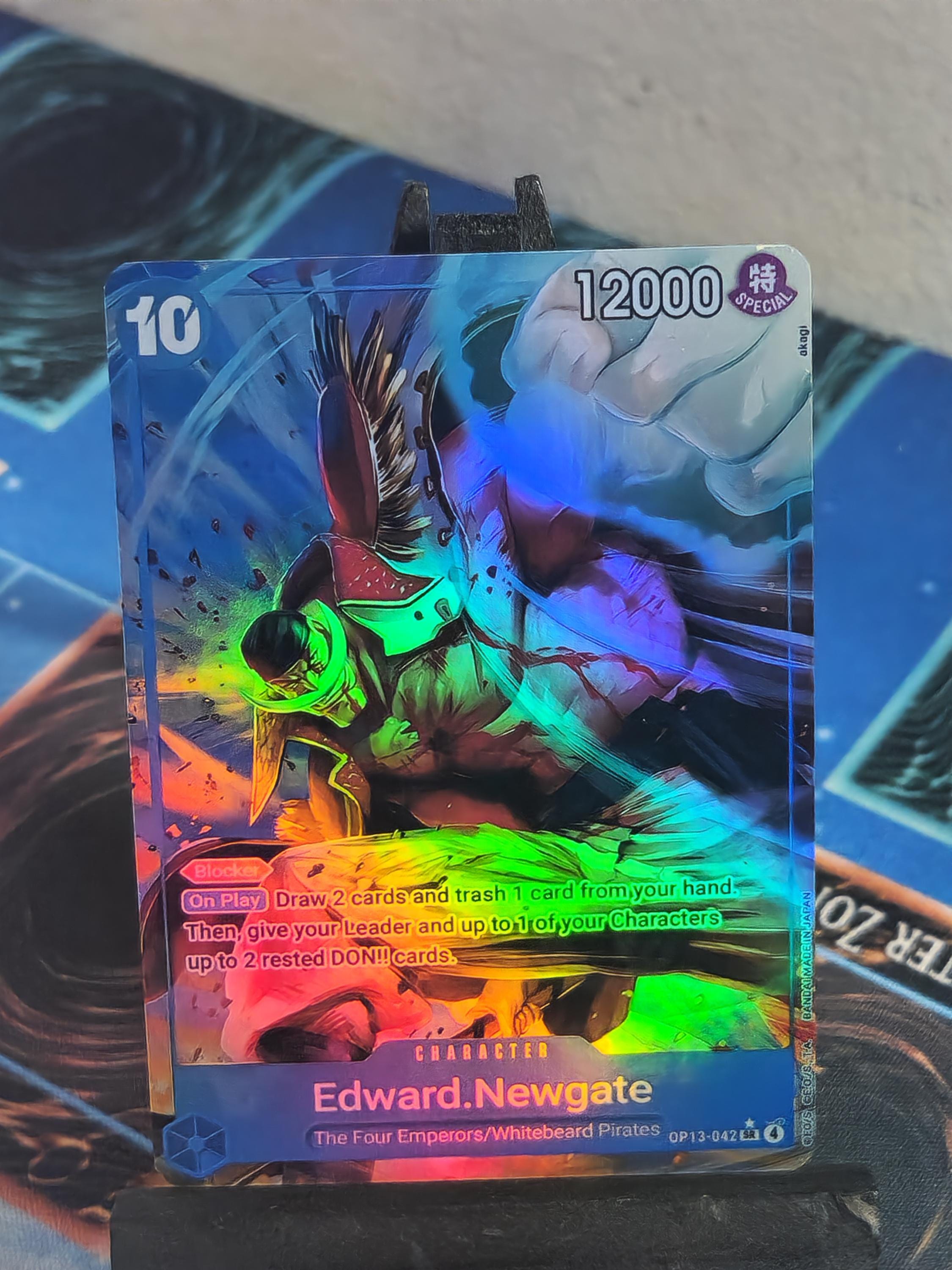 Edward Newgate alt art op13-042 One Piece proxy
