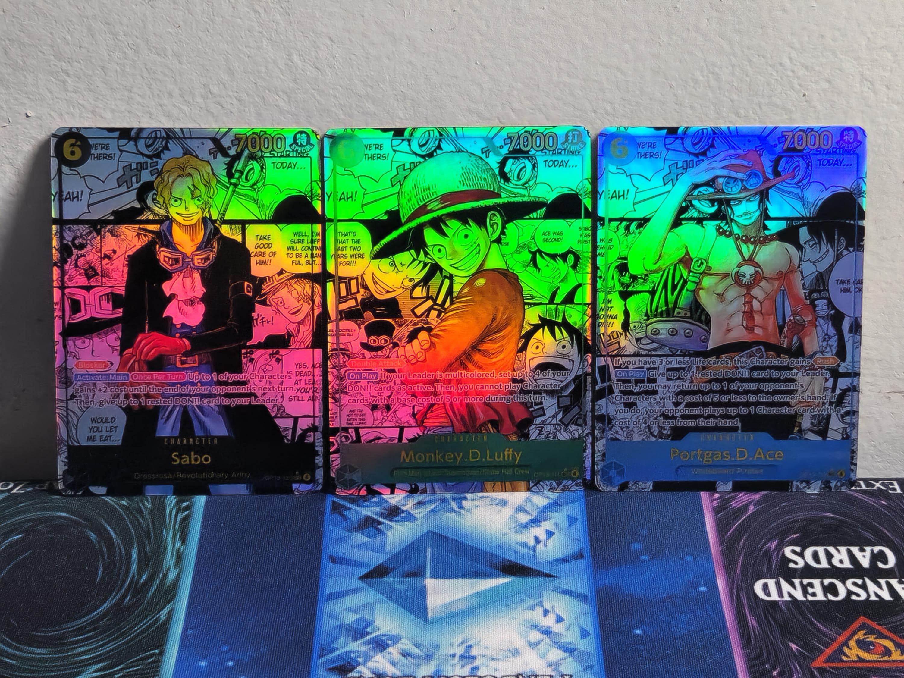 One Piece Manga Art Cards OP13 Read Description for Set Options