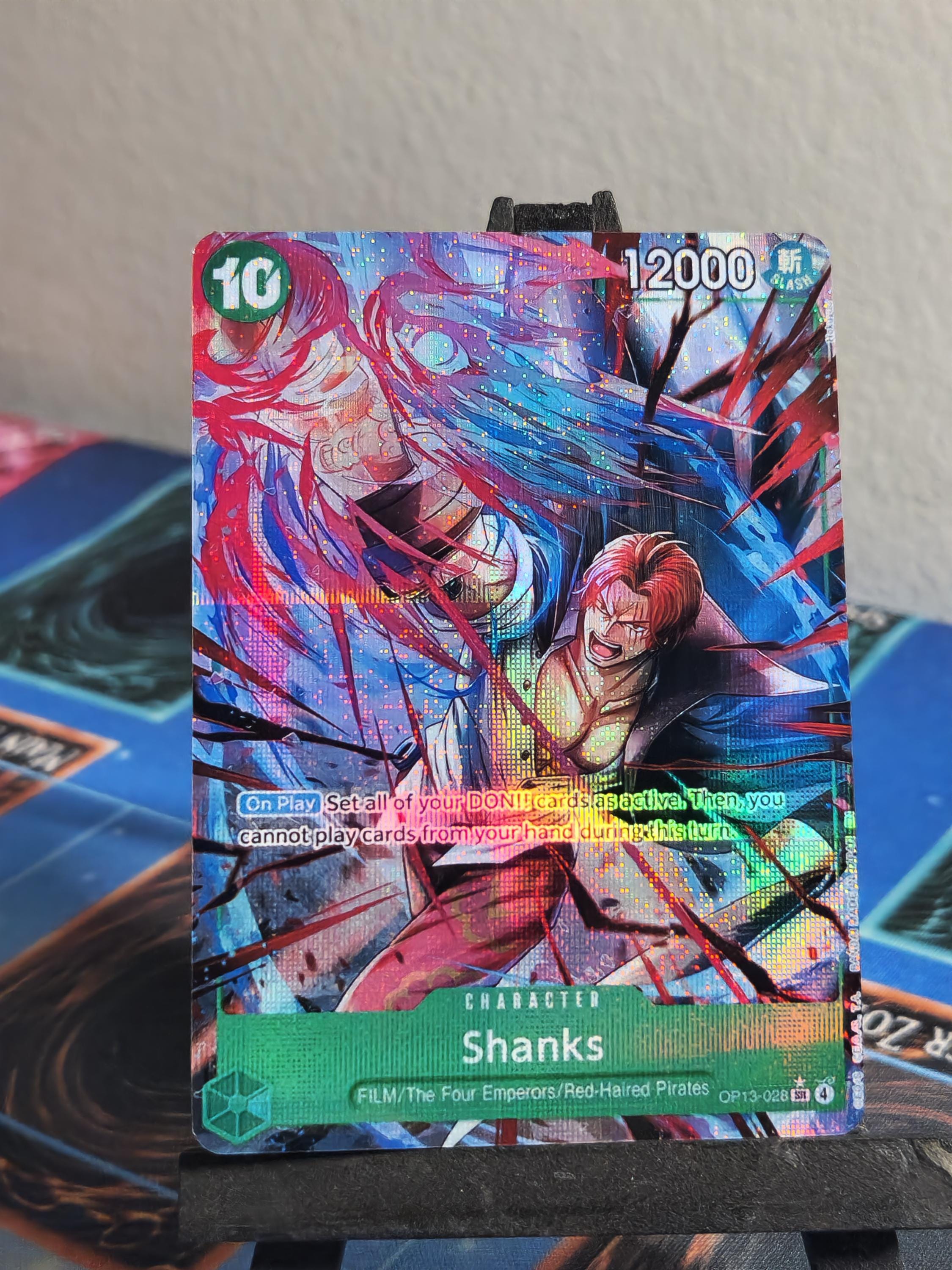 Shanks alt art op13-028 One Piece proxy