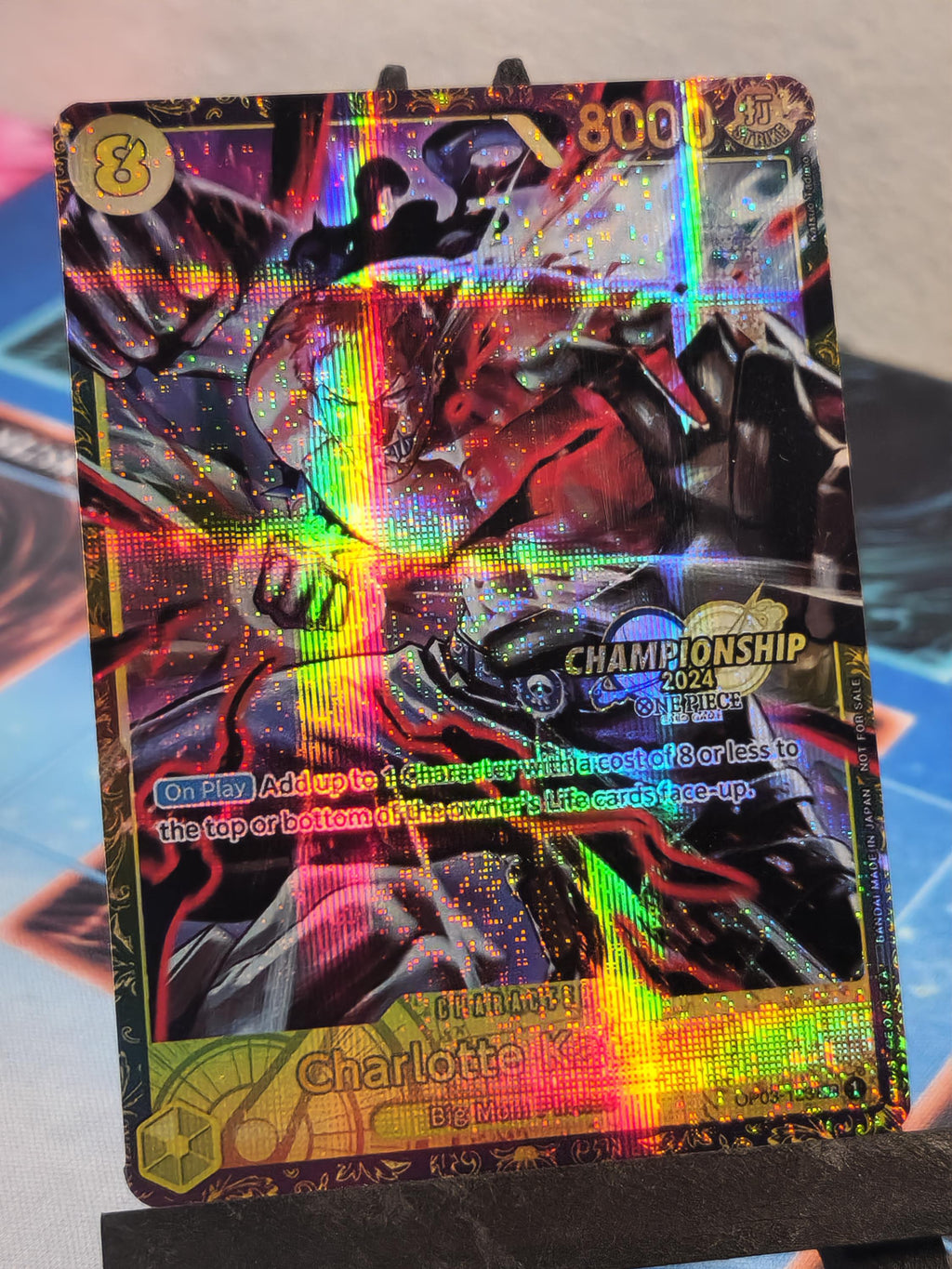 Charlotte Katakuri  championship alt art op03-123 One Piece proxy