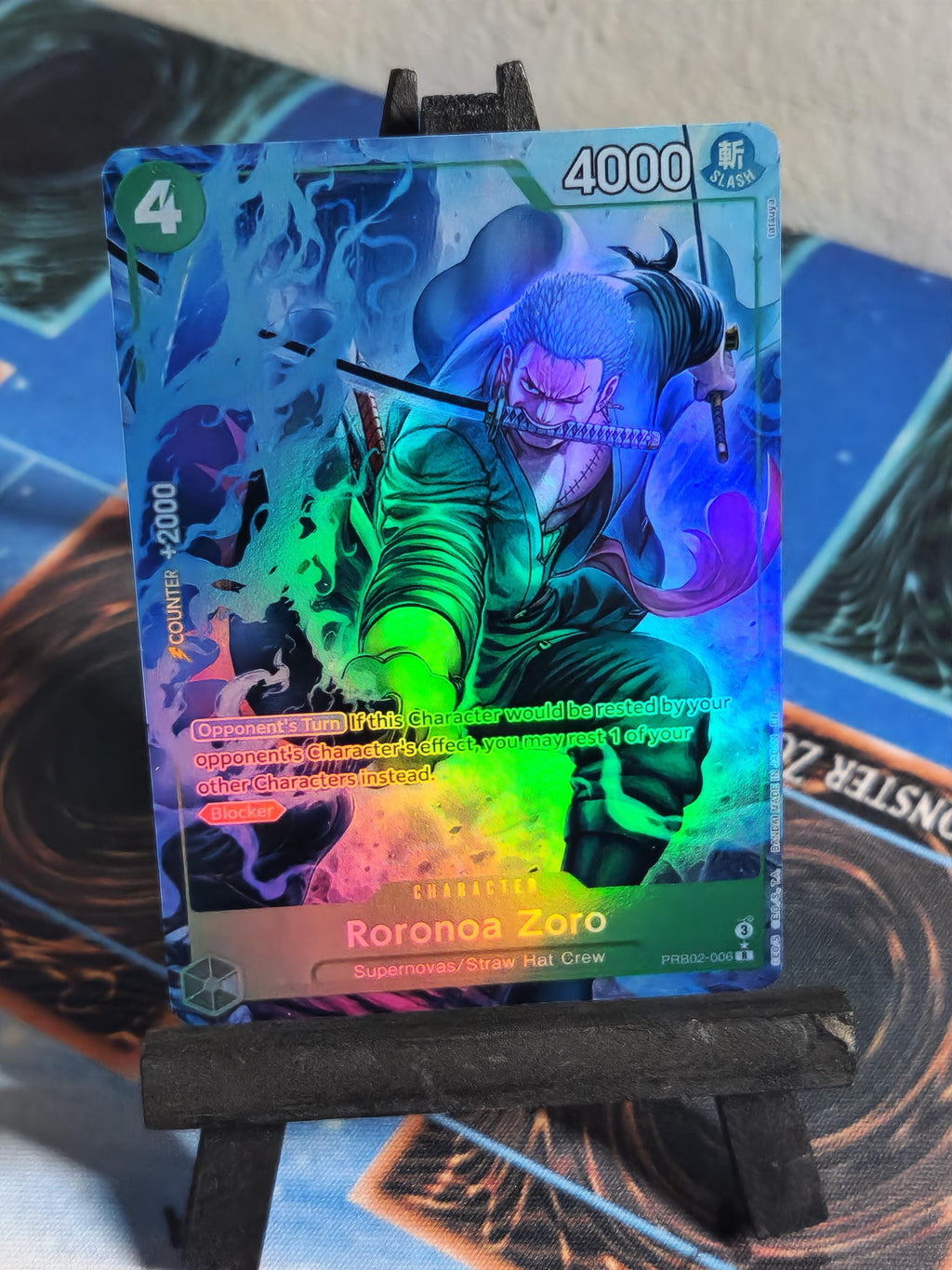 Roronoa Zoro alt art PRB02-006 One Piece proxy