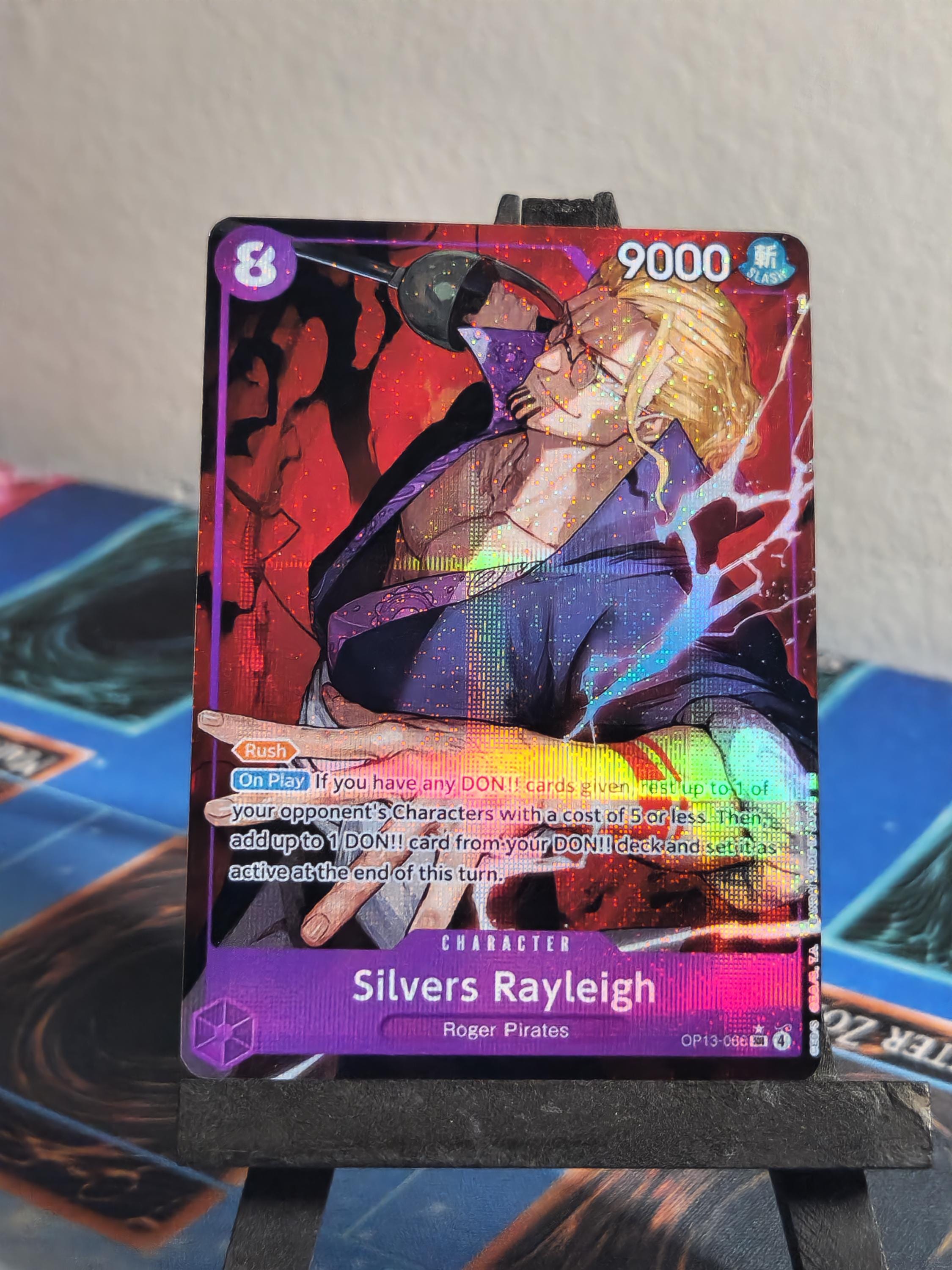 Silvers Rayleigh alt art op13-066 One Piece proxy